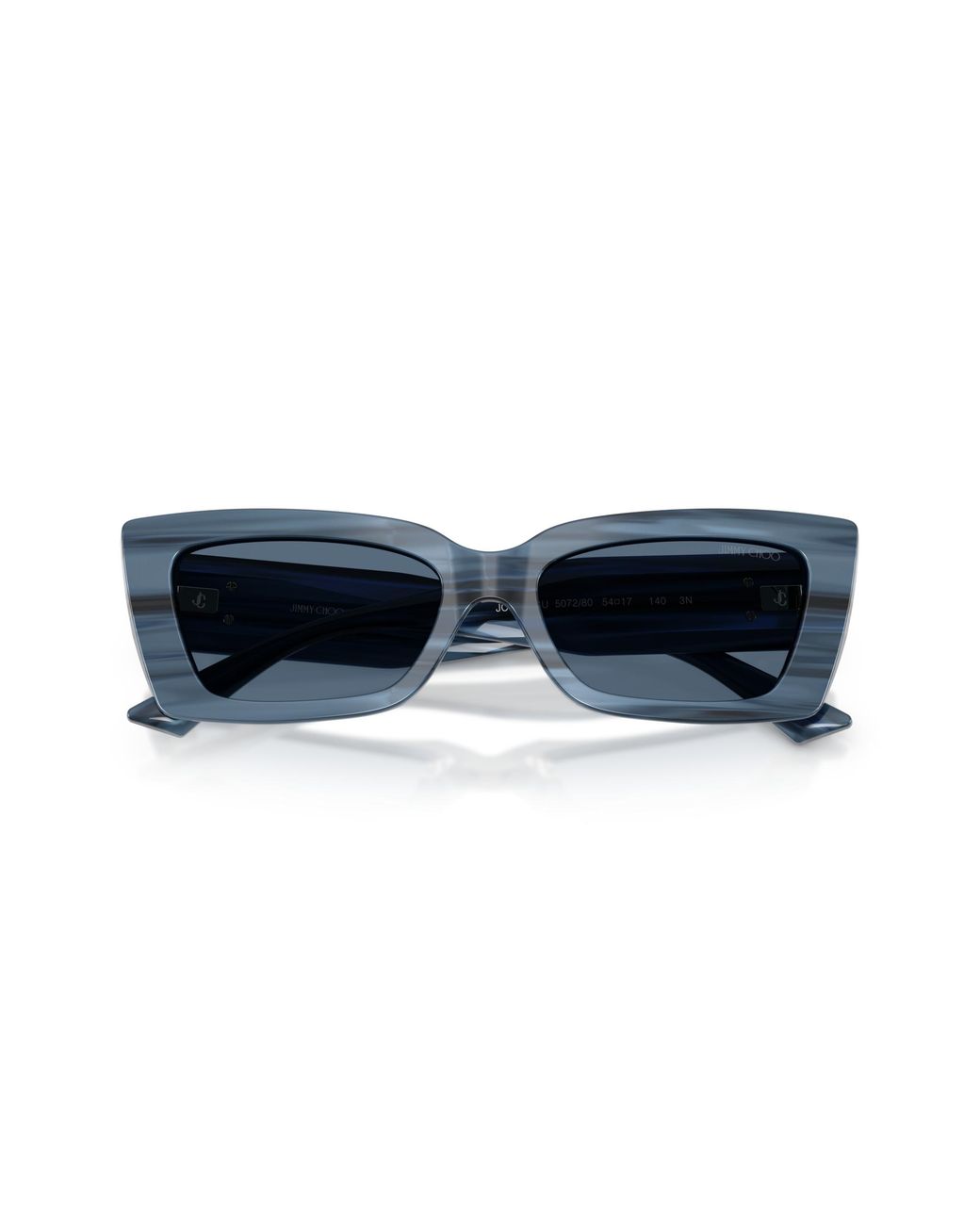 Jimmy Choo Black Jc5037Bu 507280 Sunglasses Acetate Cat Eye Normal