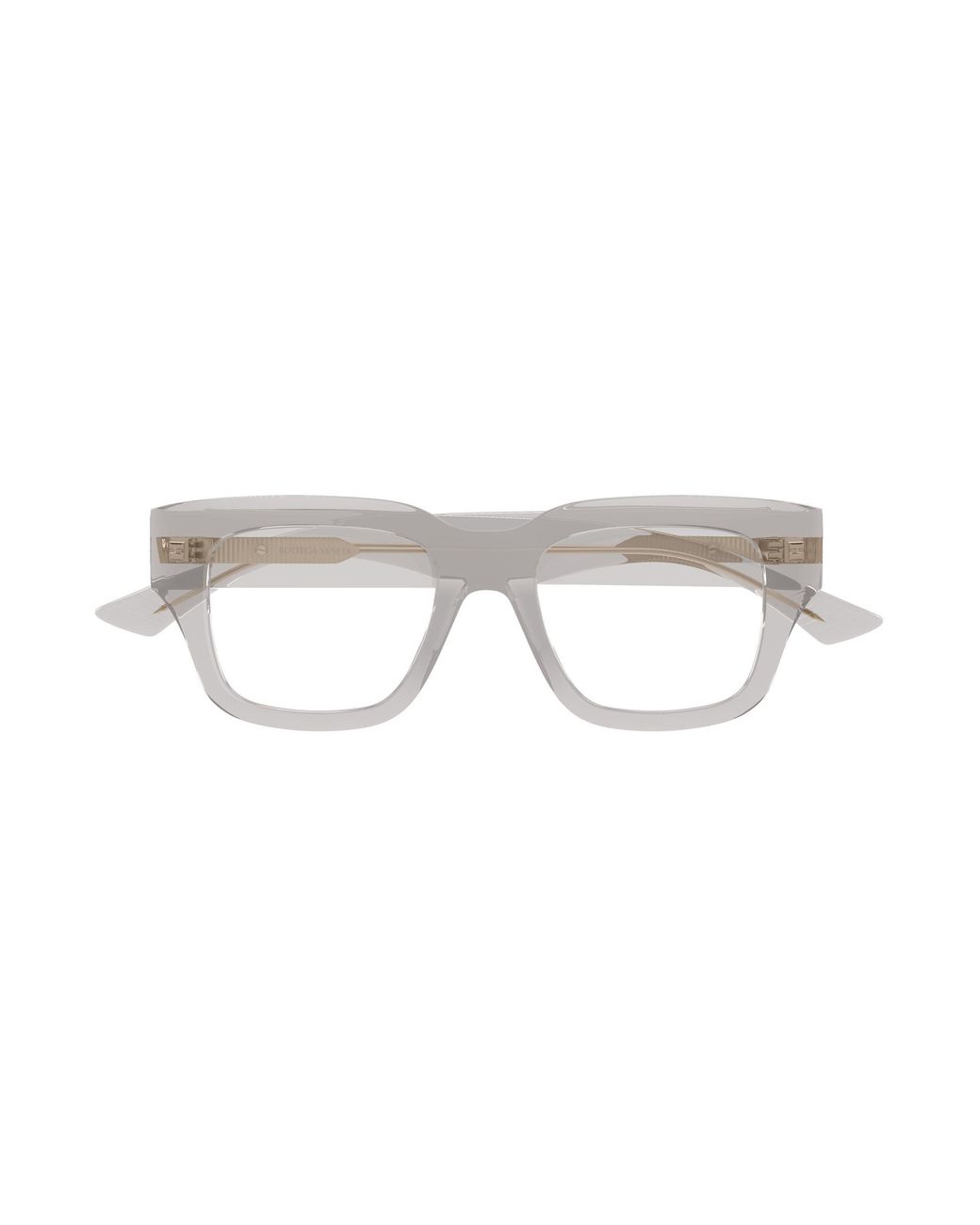 Bottega Veneta Black Bv1361O 010 Optical Frames Acetate Transparent Squared for men