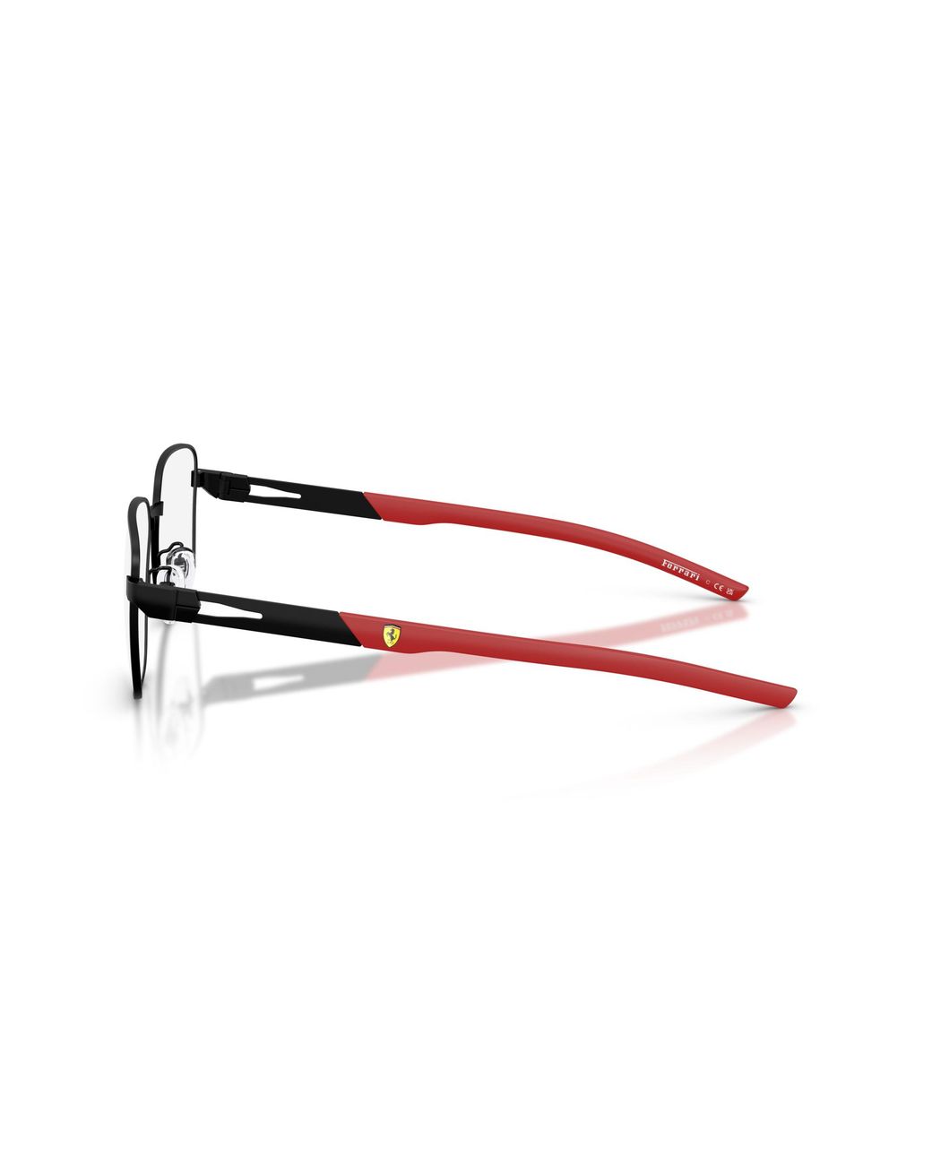 FERRARI SCUDERIA Black Fz7012D 101 Optical Frames Metal Pillow Normal