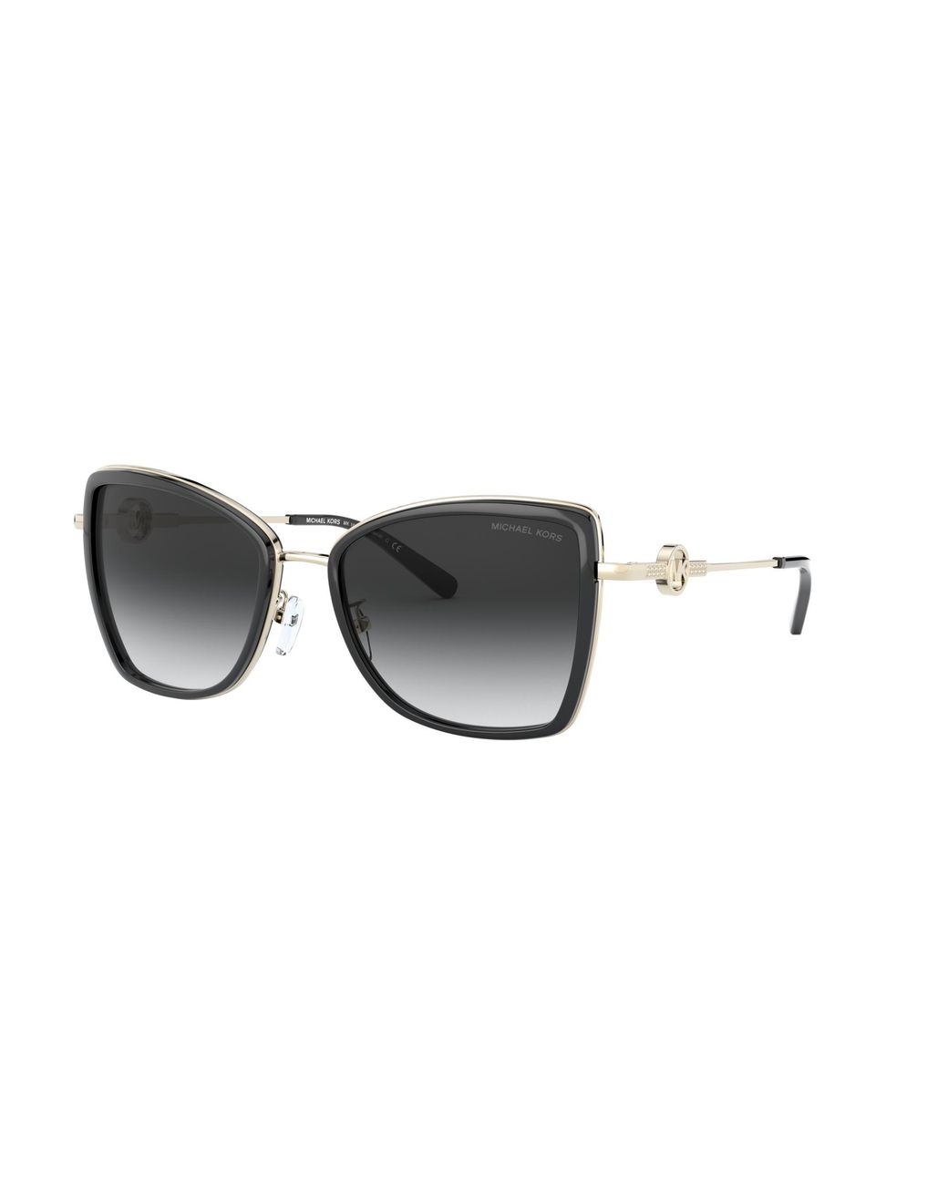 Michael Kors Black Mk1067B Corsica 10148G Sunglasses Metal Butterfly Normal Shaded