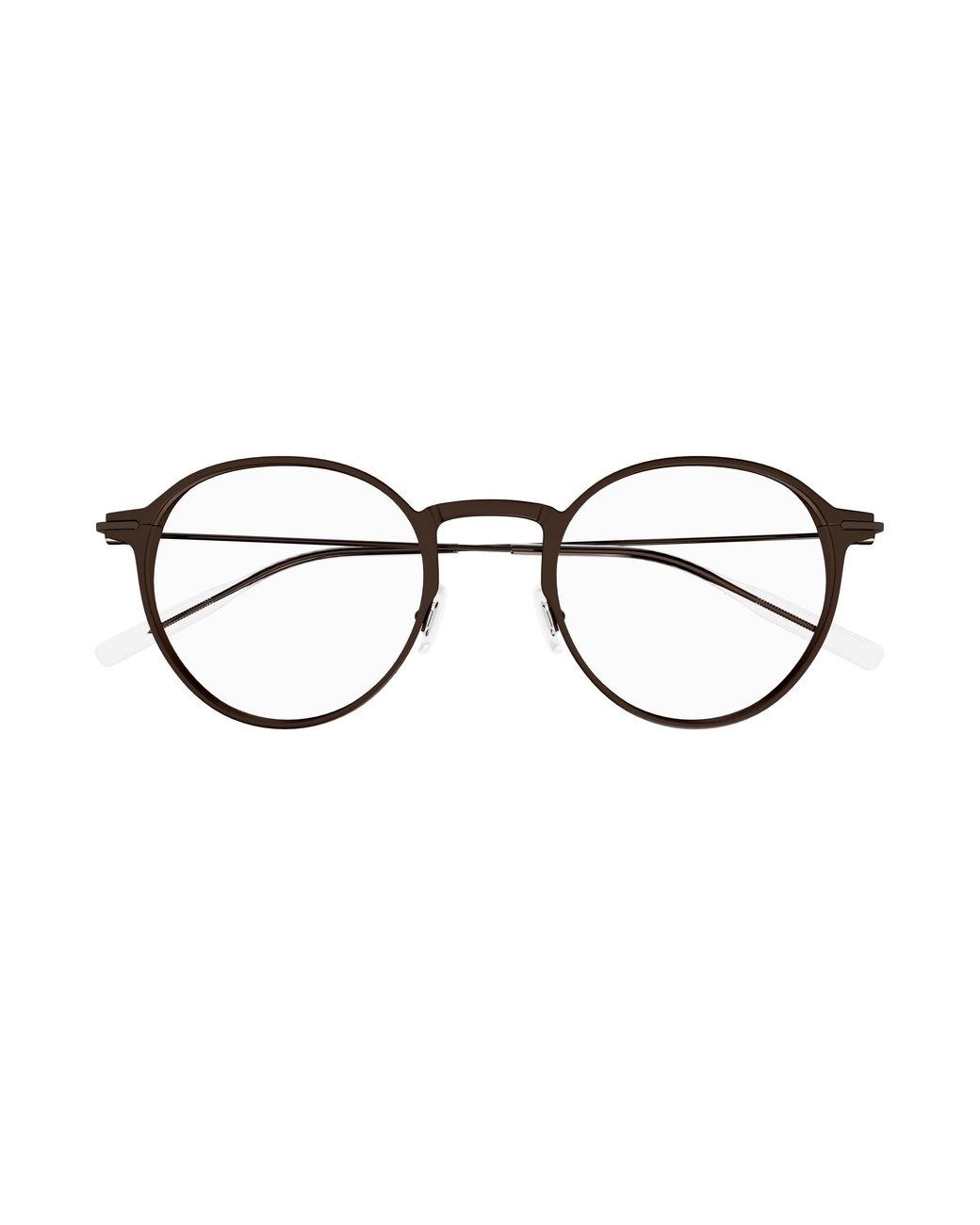 Montblanc Black Mb0357O 002 Optical Frames Transparent Round for men