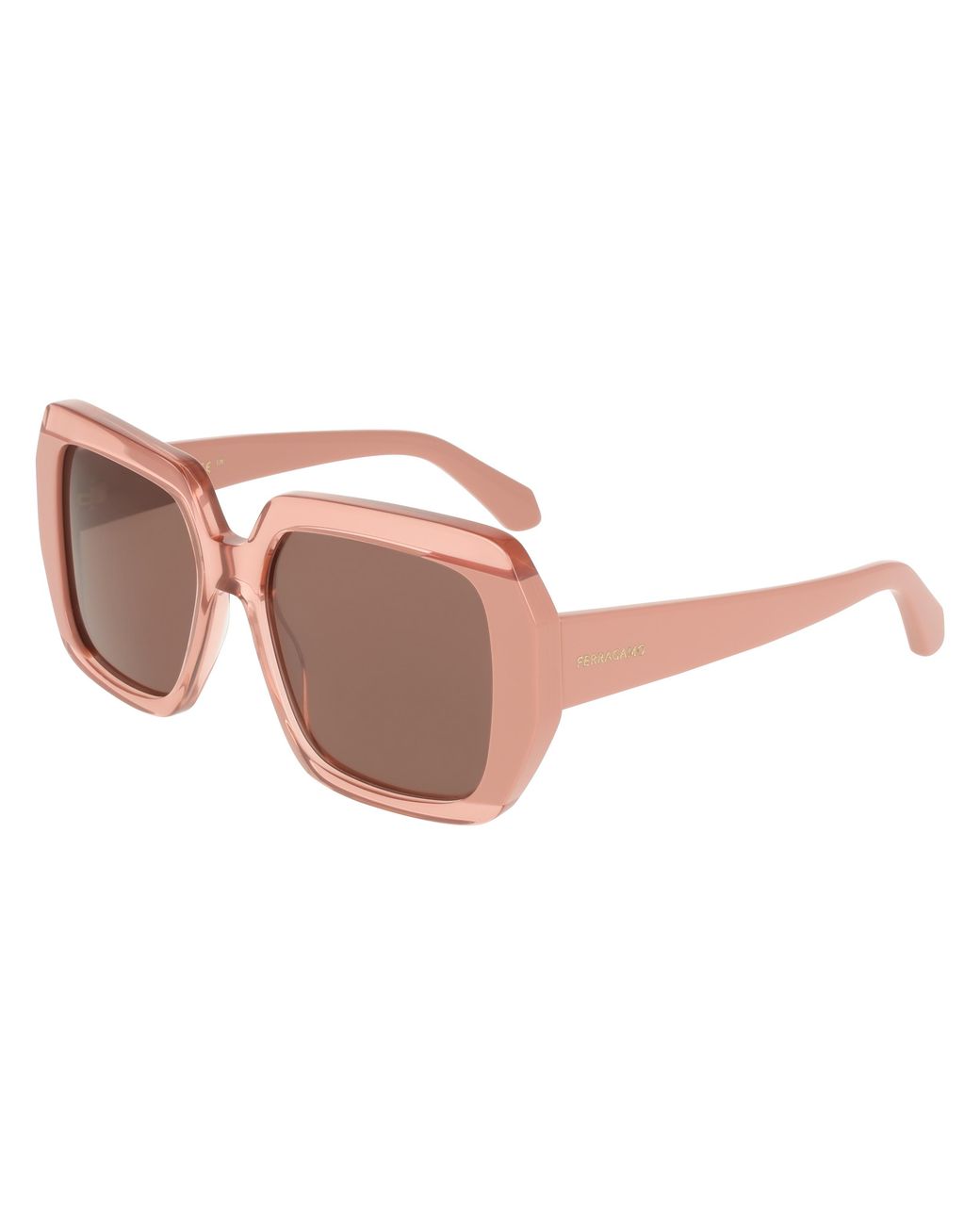 Ferragamo Black Sf2081S 668 Sunglasses Acetate Squared Normal