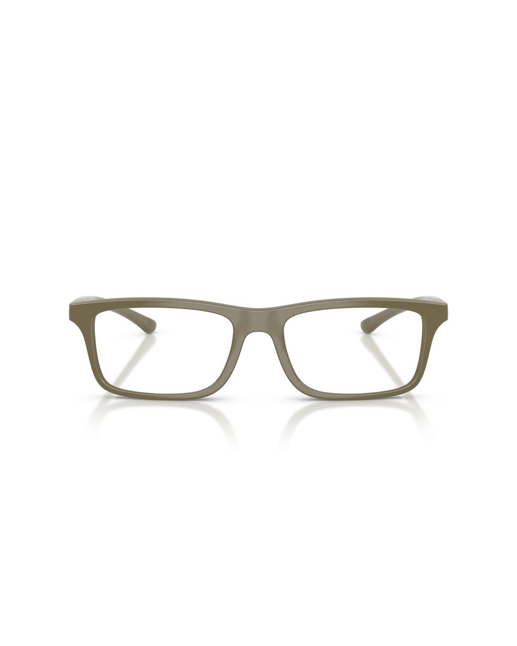 Emporio Armani Black Ea3285U 5437 Optical Frames Injected Transparent Squared Normal for men