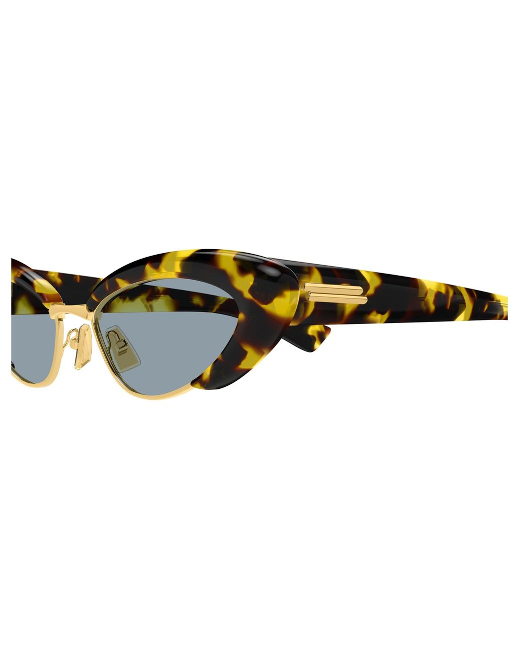 Bottega Veneta Black Bv1387S 002 Sunglasses Acetate Cat Eye