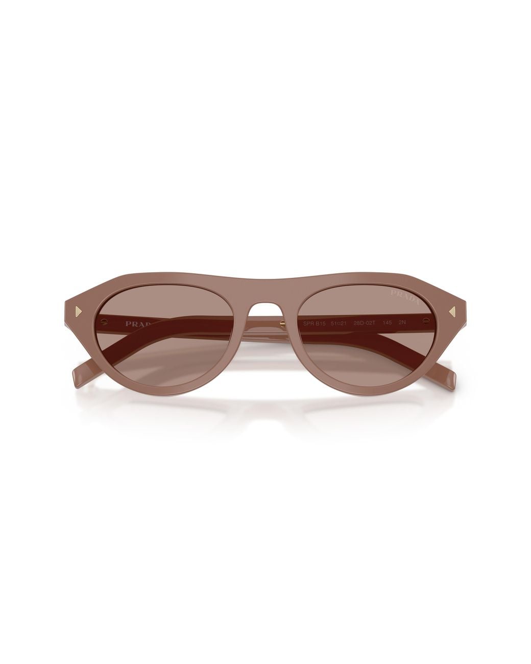 Prada Black Pr B15S 28D02T Sunglasses Acetate Geometric Normal