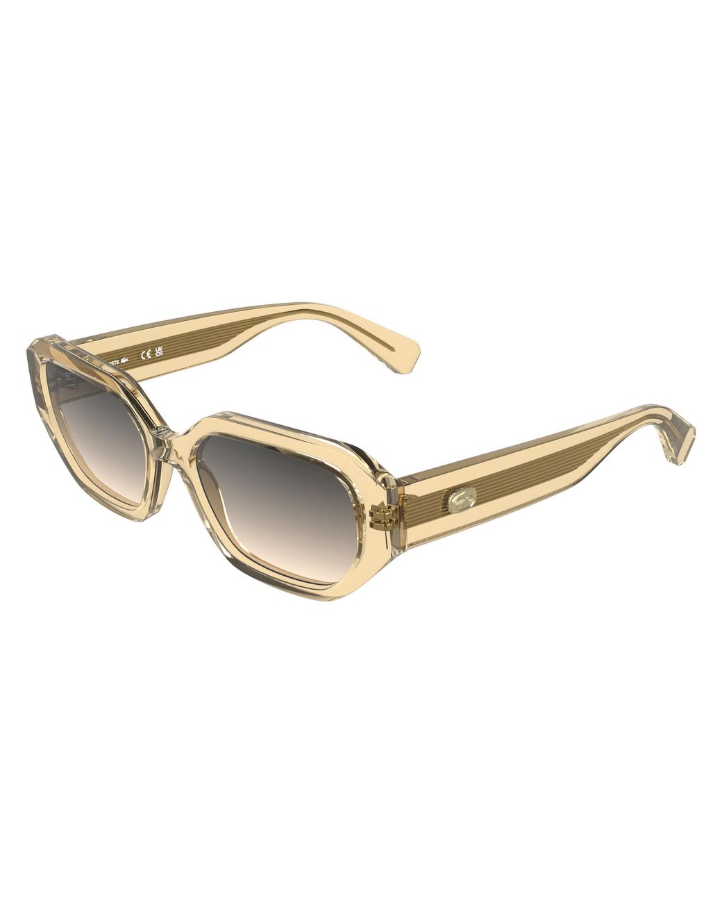 Lacoste Black L6091S 749 Sunglasses Bio-Injected Squared Normal