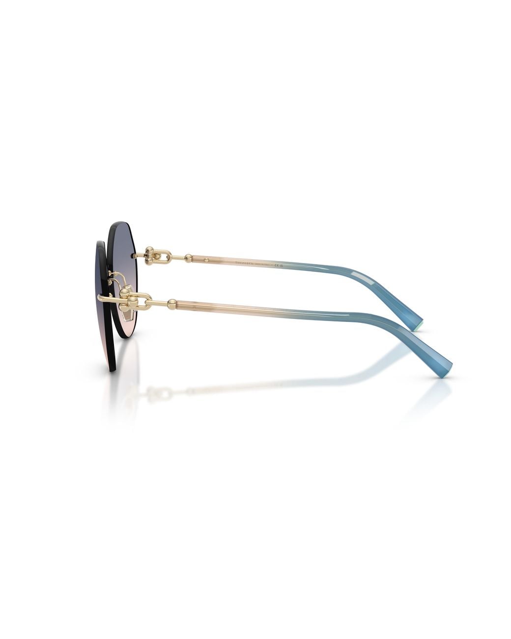 Tiffany & Co Black Tf3123 619116 Sunglasses Metal Geometric Normal Nuanced
