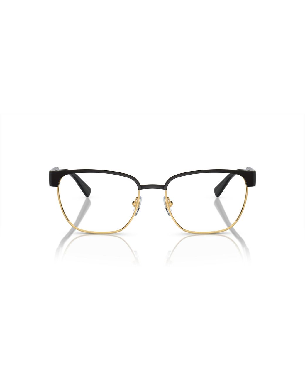 Versace Black Ve1264 1436 Optical Frames Metal Pillow Normal for men