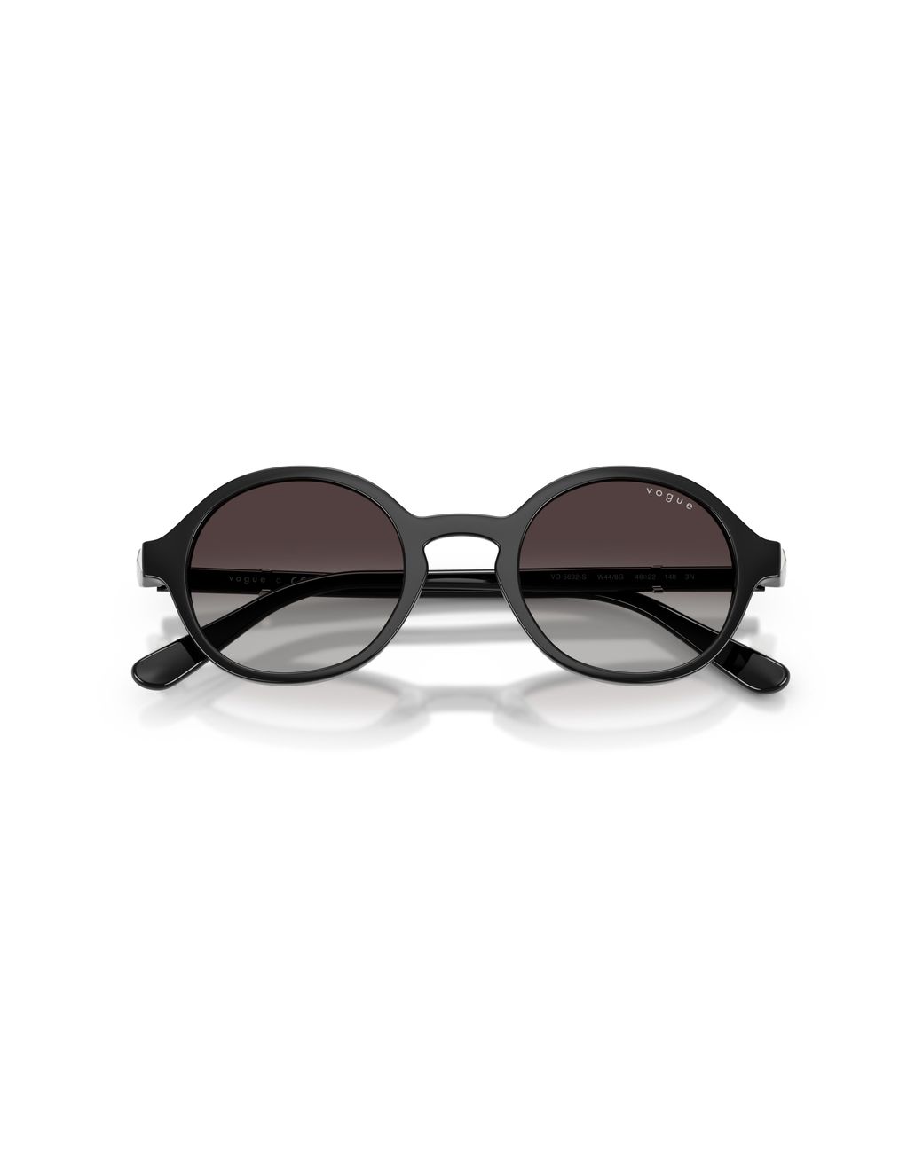 Vogue Eyewear Black Vo5692S W44/8G Sunglasses Nylon Round Normal Nuanced