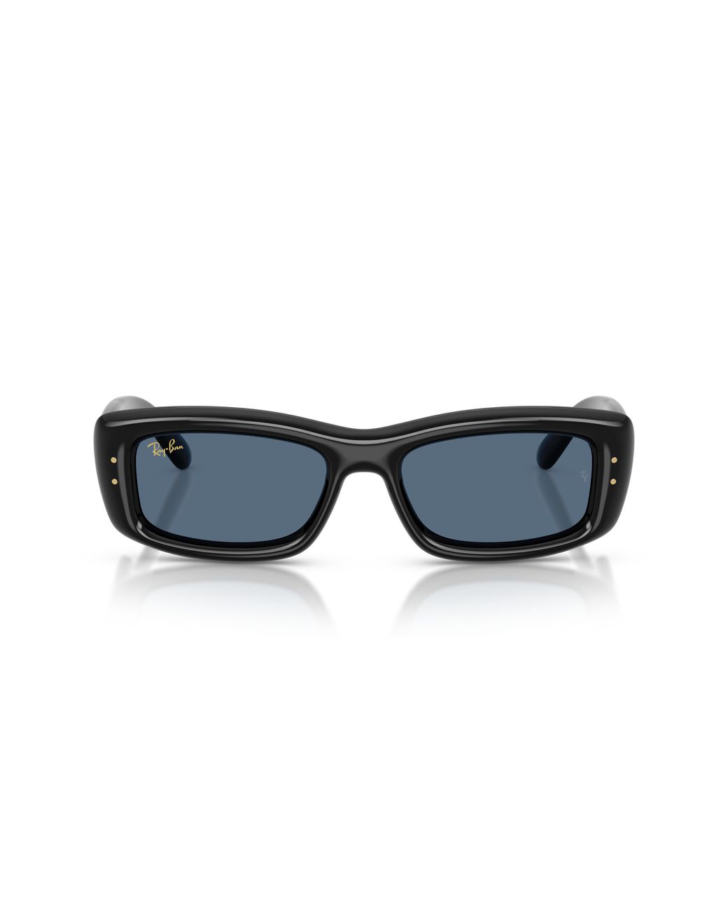Ray-Ban Black Kiliane Puffer Sunglasses Frame Blue Lenses