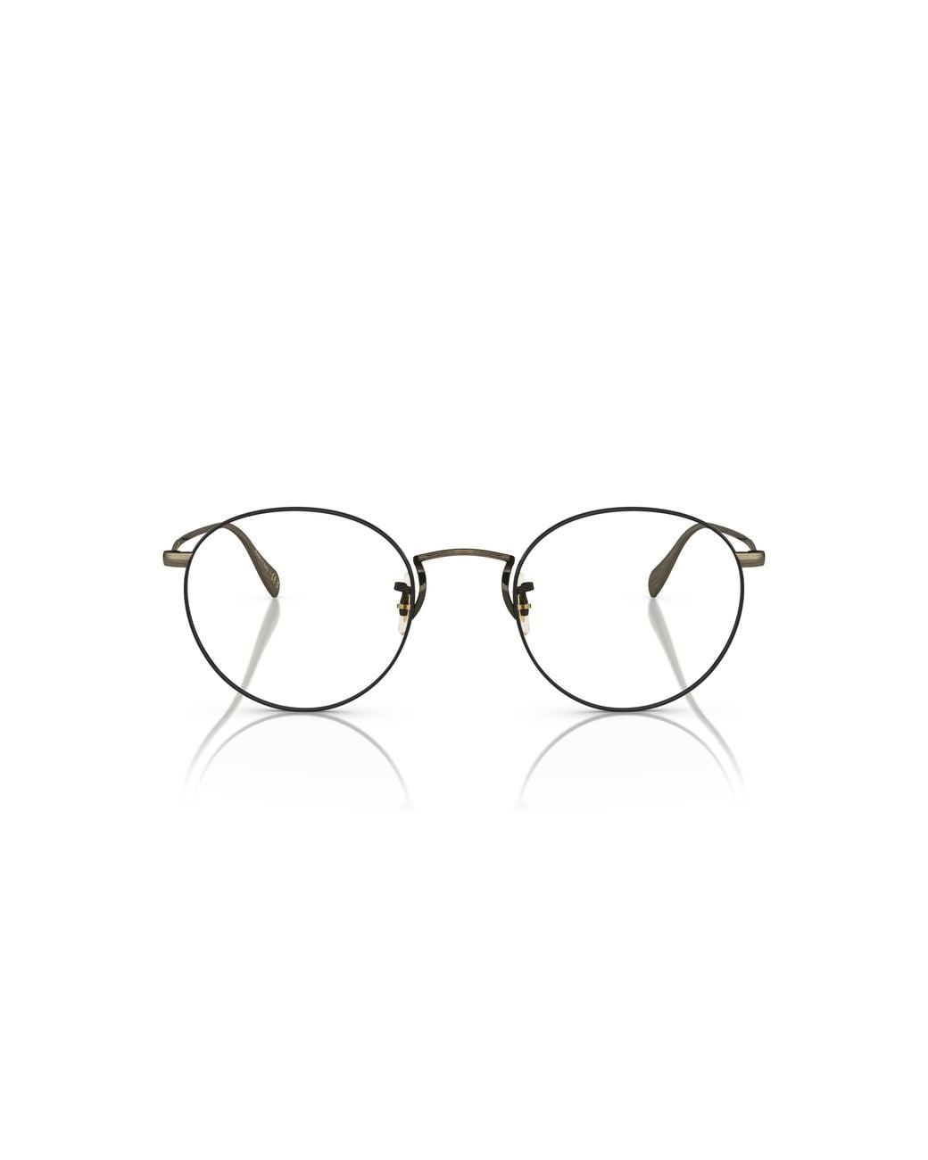 Oliver Peoples Black Ov1186 Coleridge 5296 Optical Frames Metal Transparent Pantos Normal for men