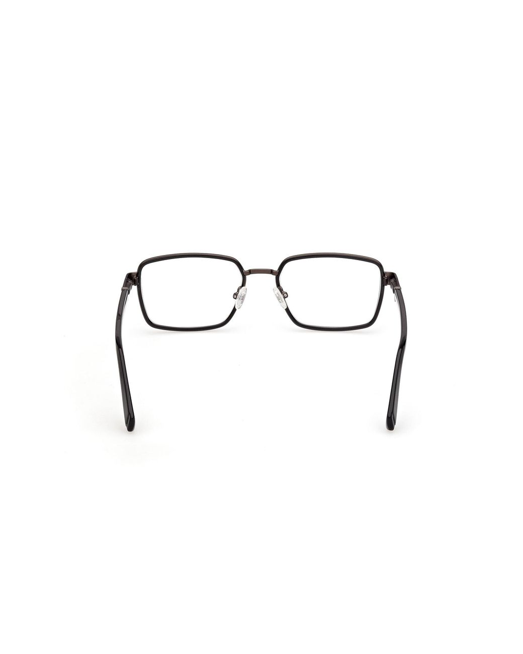 Guess Black Gu50371 001 Optical Frames Metal Squared Normal for men
