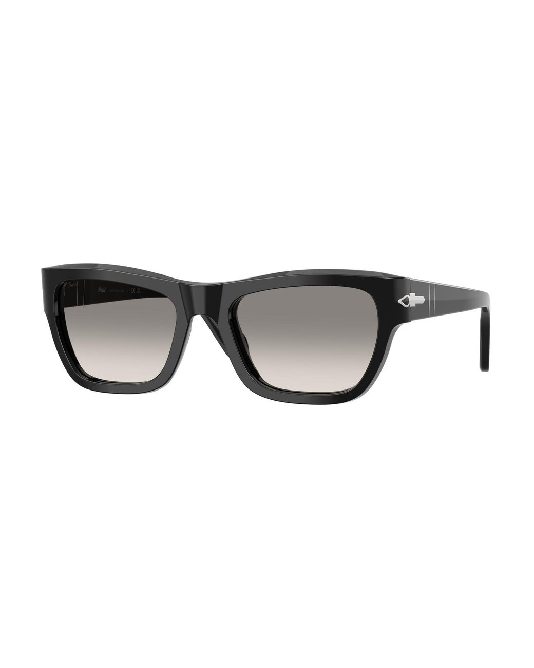 Persol Black Po0091S 95/32 Sunglasses Acetate Butterfly Normal Shaded