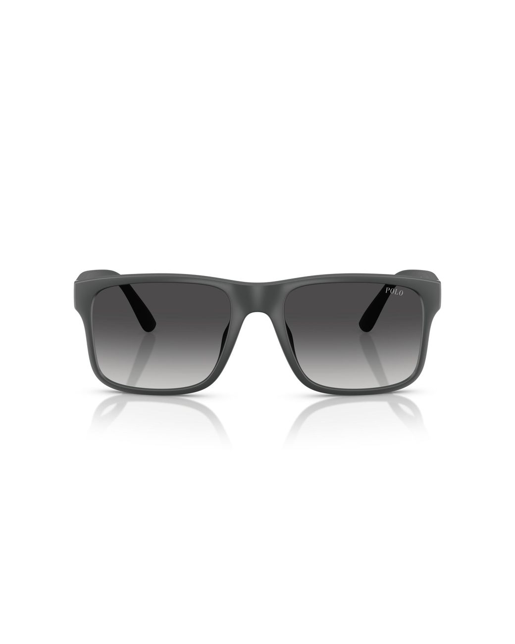 Polo Ralph Lauren Black Ph4195U 55898G Sunglasses Injected Geometric Normal Shaded for men