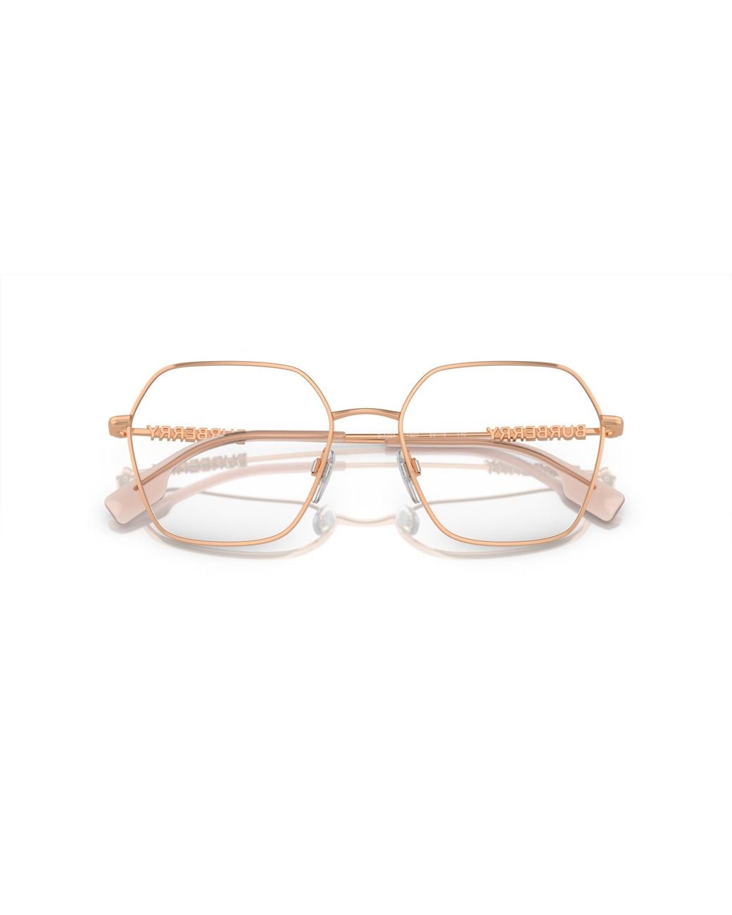 Burberry Black Be1381 1337 Optical Frames Steel Geometric Normal