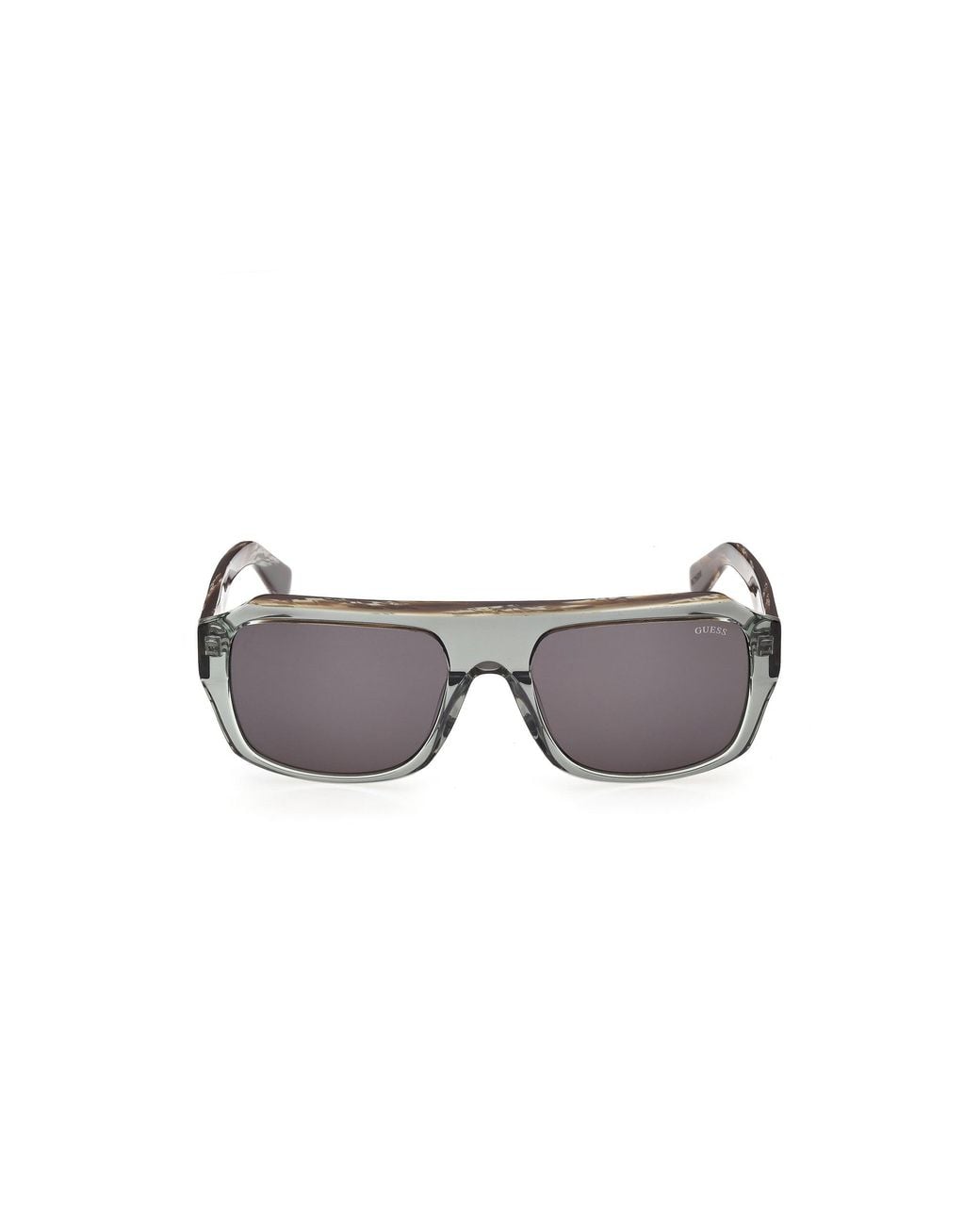 Guess Gray Gu00367 96A Sunglasses Acetate Smoke Squared Normal for men