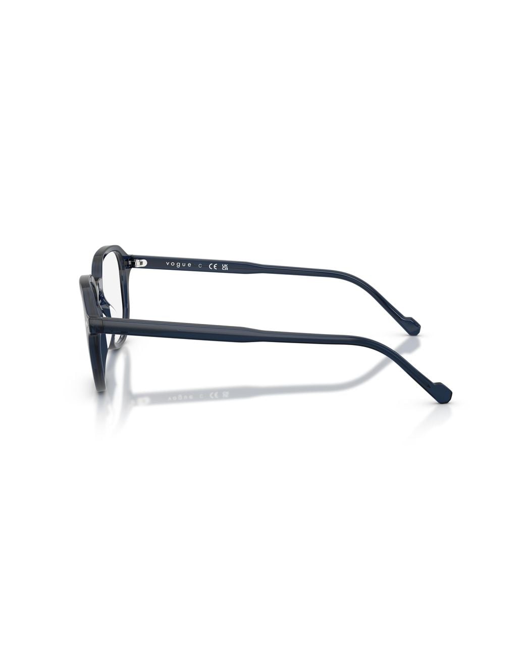 Vogue Eyewear Black Vo5708 3143 Optical Frames Acetate Transparent Geometric Normal for men