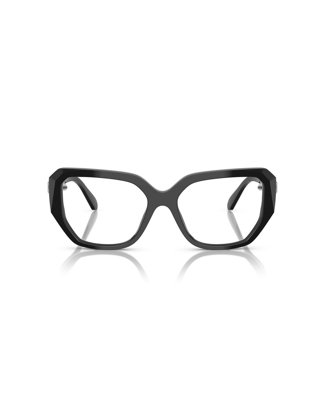 Swarovski Black Sk2035 1001 Optical Frames Acetate Geometric Normal