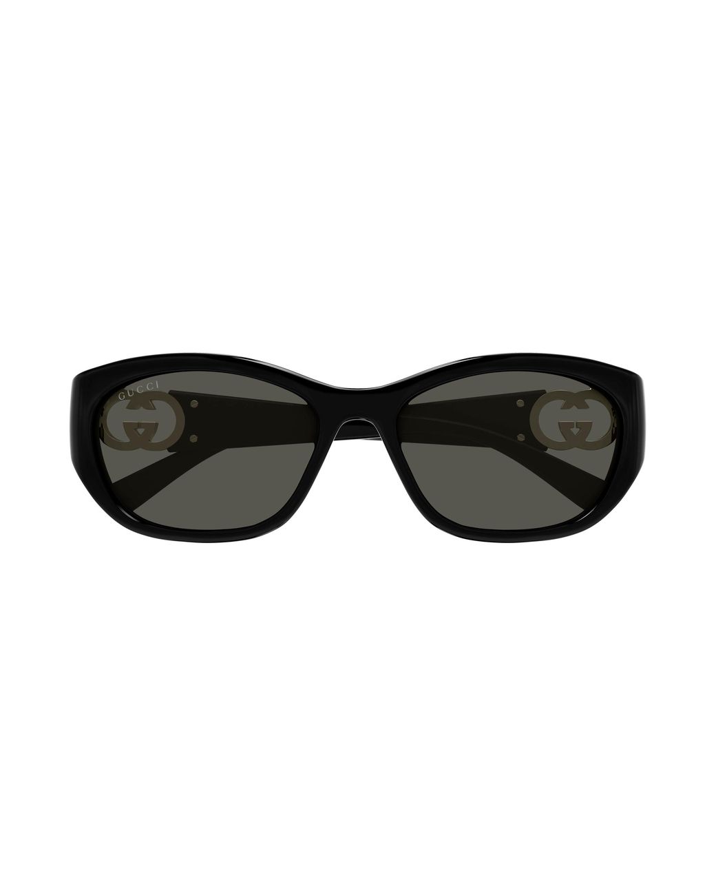 Gucci Black Gg1826Sk 001 Sunglasses Injected Round