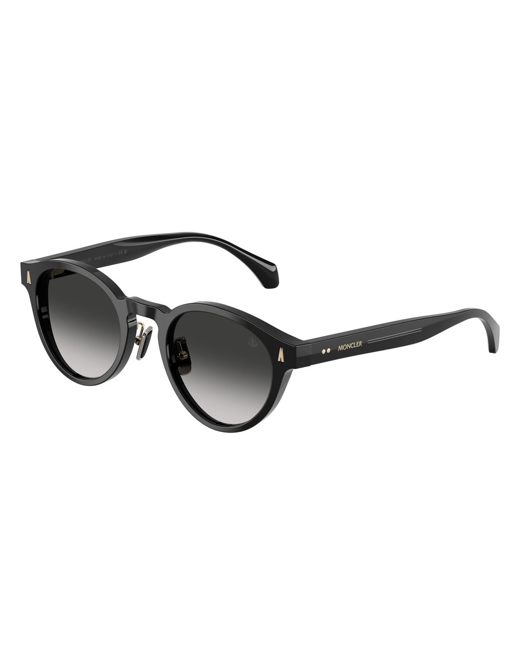 Moncler Black Me6017D Ember 30013C Sunglasses Acetate Round Normal Nuanced