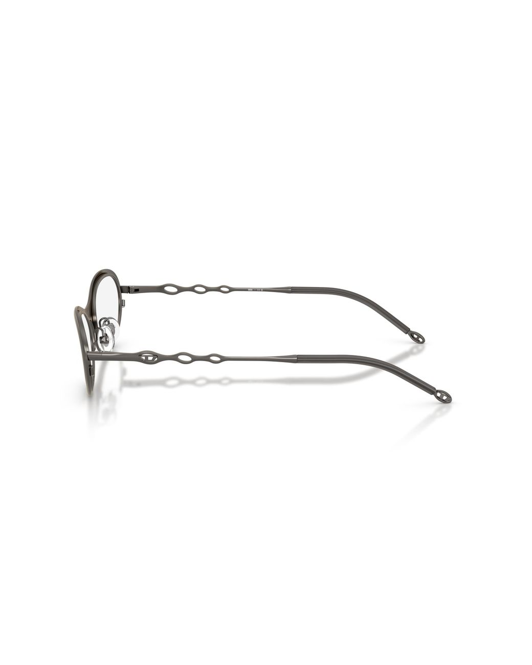 DIESEL Black Dl5001 1009 Optical Frames Metal Round Normal