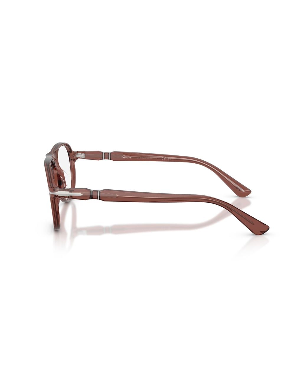 Persol Black Po3411V 1256 Optical Frames Acetate Transparent Pilot Normal