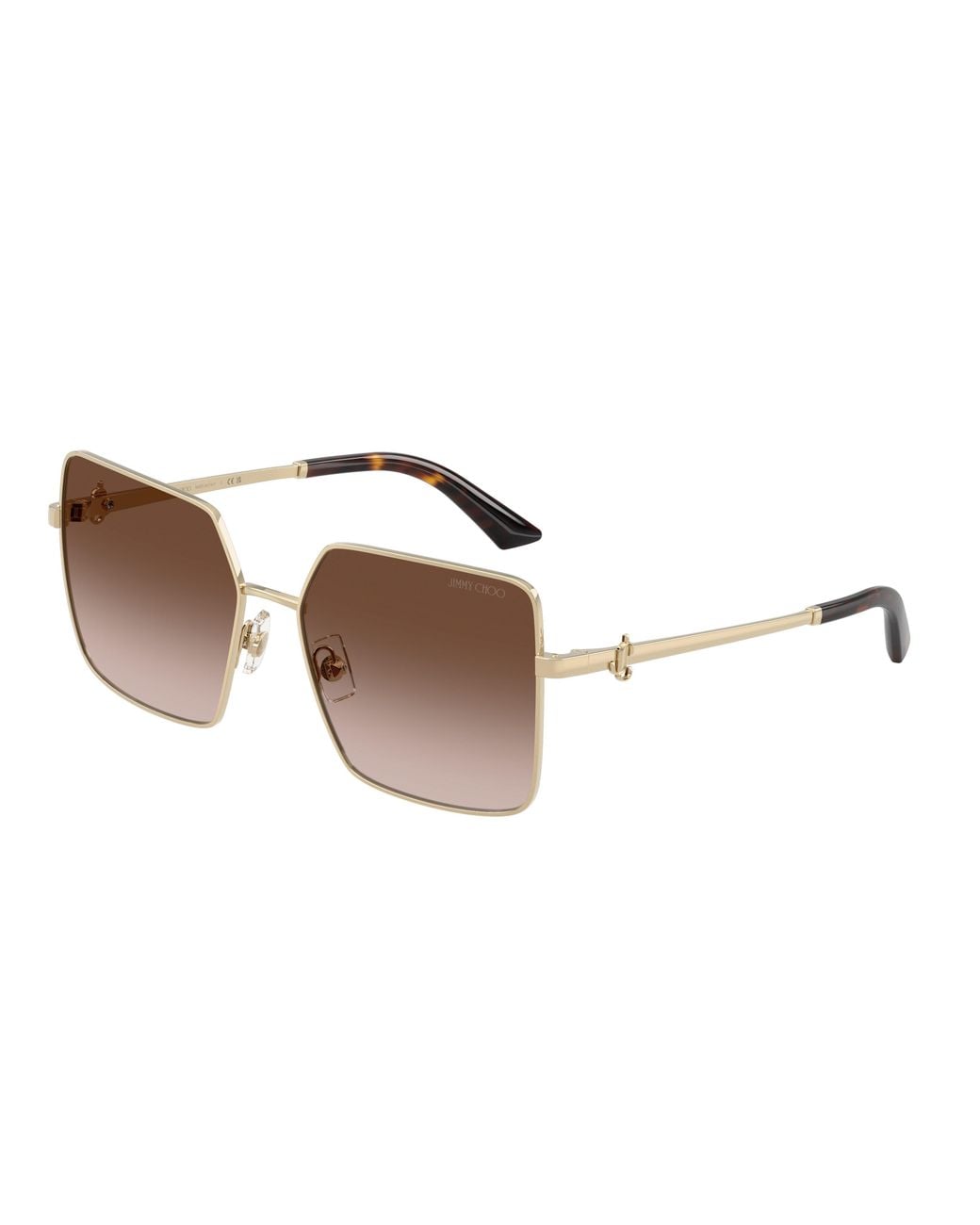 Jimmy Choo Black Jc4031B 300613 Sunglasses Steel Squared Normal Nuanced
