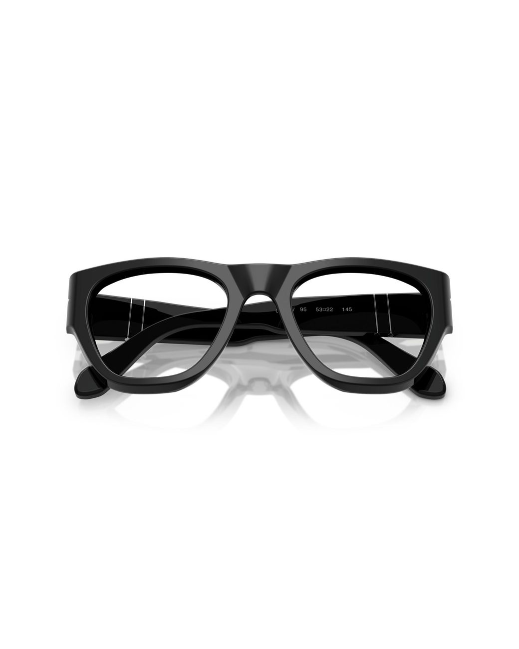 Persol Black Po0054V 95 Optical Frames Acetate Pillow Normal