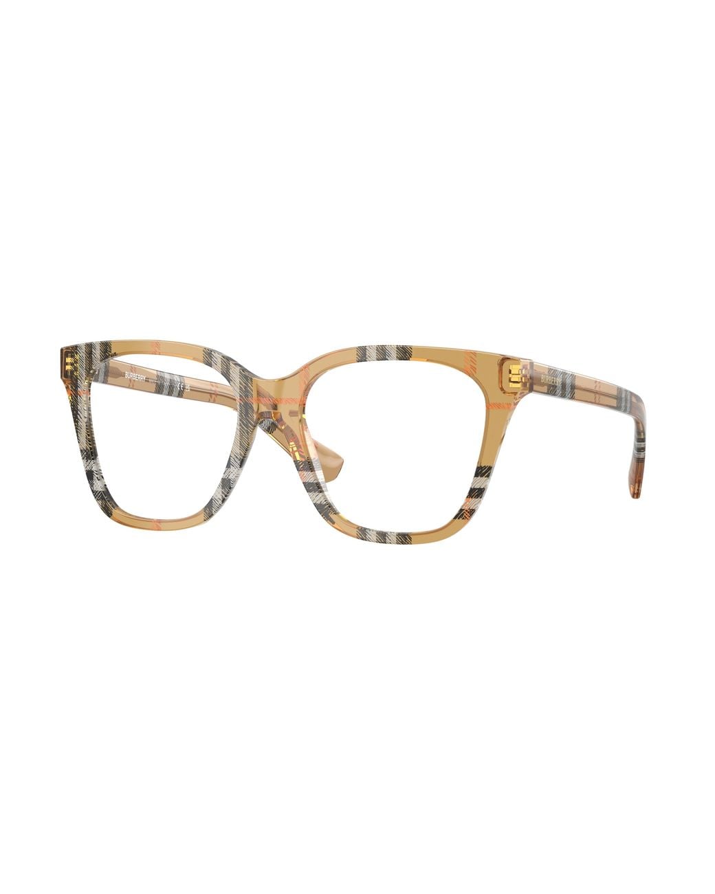 Burberry Black Be2438 4163 Optical Frames Acetate Squared Normal