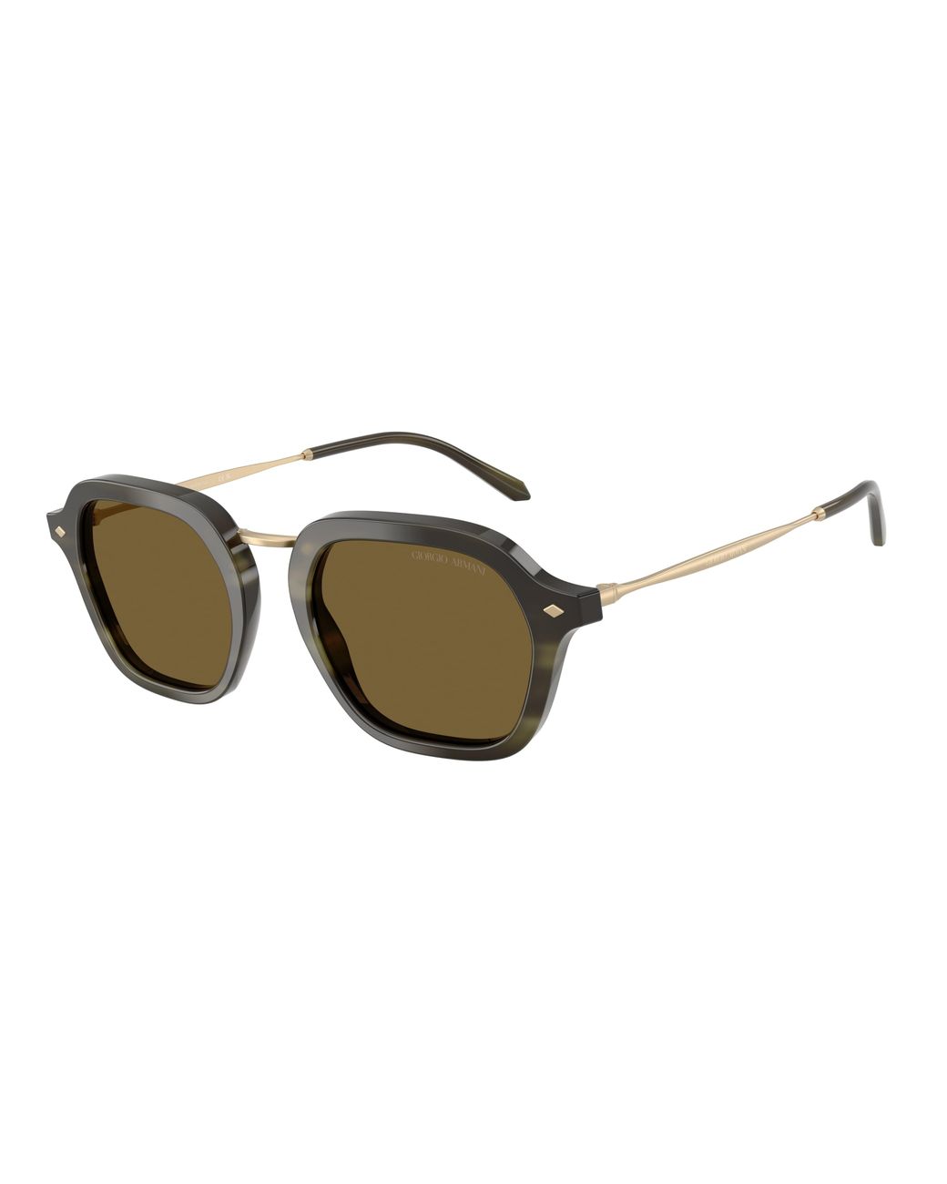Giorgio Armani Black Ar6190 616873 Sunglasses Metal Squared Normal for men