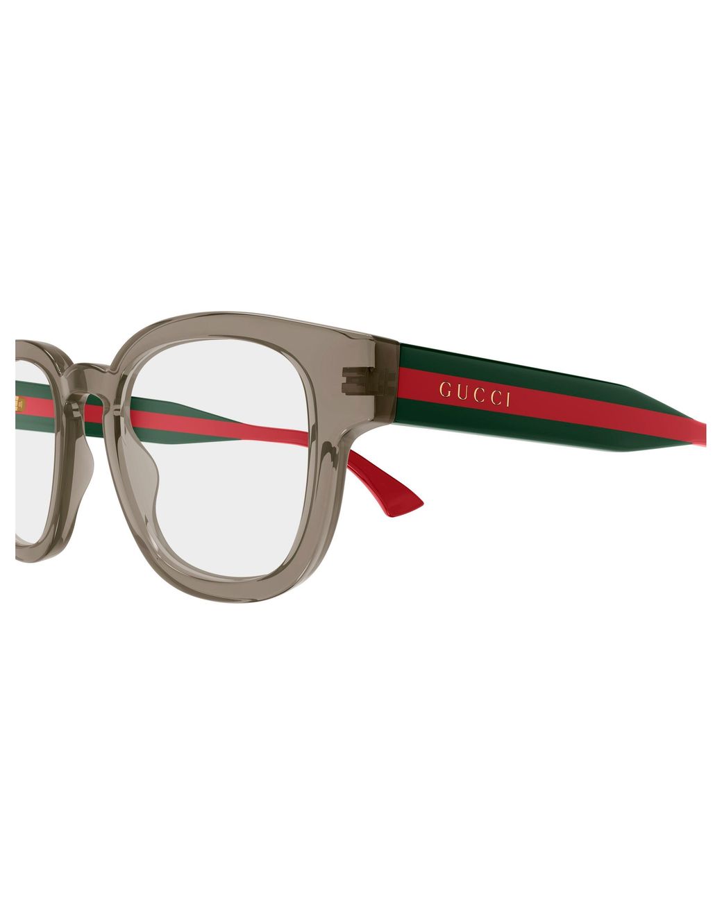 Gucci Black Gg1992O 007 Optical Frames Acetate Transparent Round for men