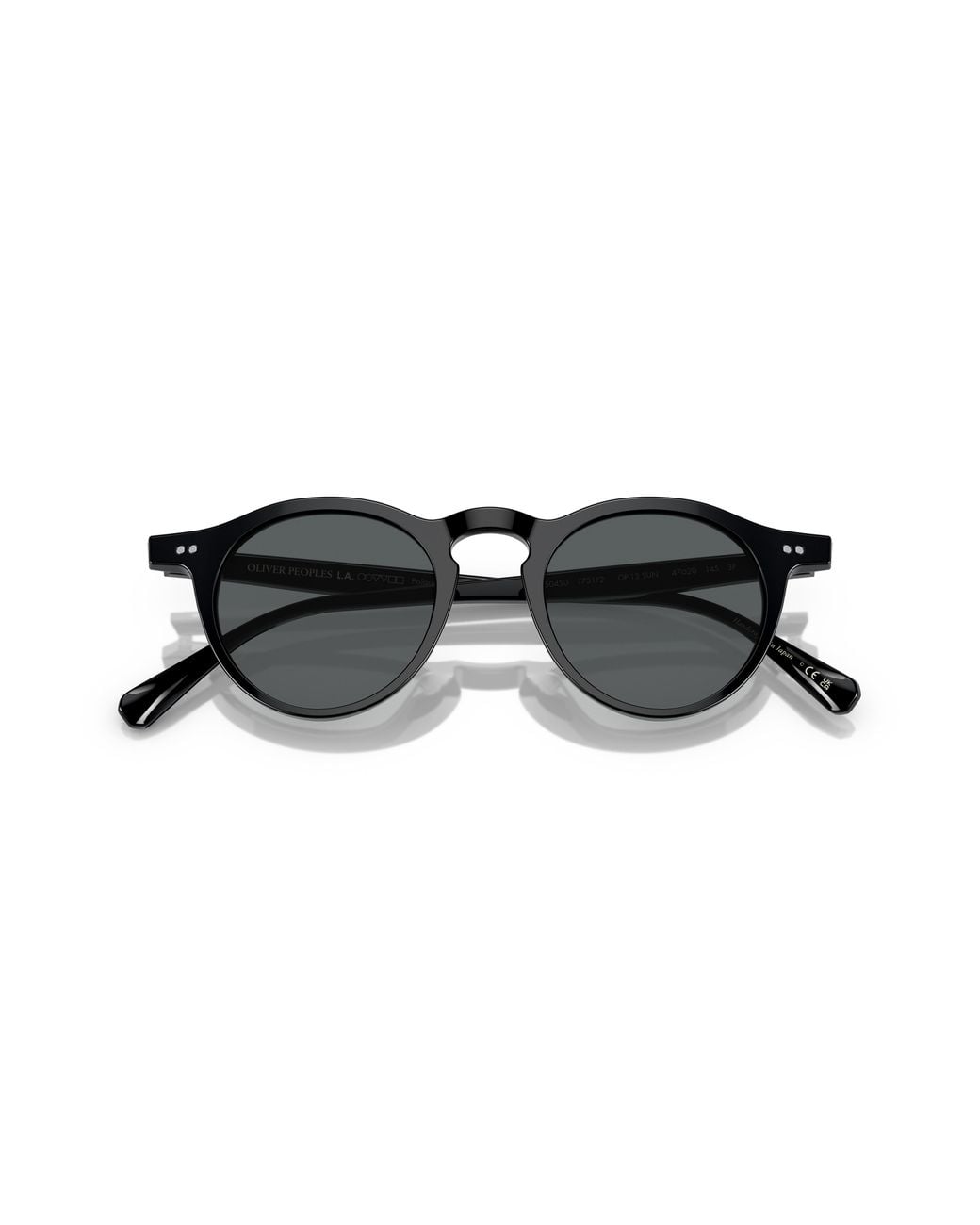 Oliver Peoples Black Ov5504Su Op-13 Sun 1731P2 Sunglasses Acetate Round Polarized