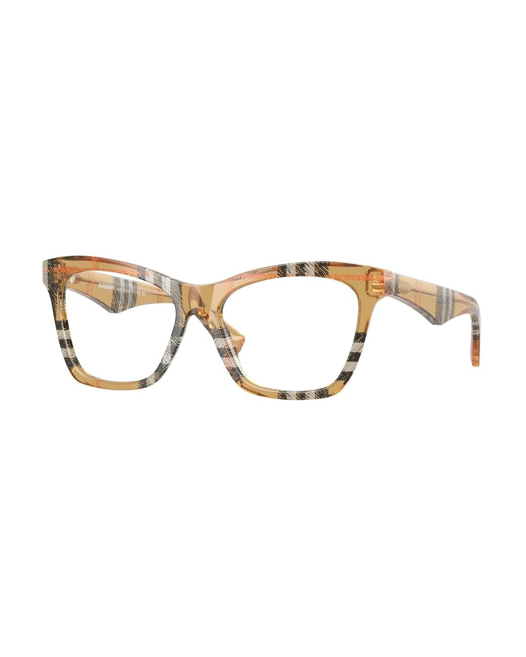 Burberry Black Be2416 4146 Optical Frames Acetate Cat Eye Normal