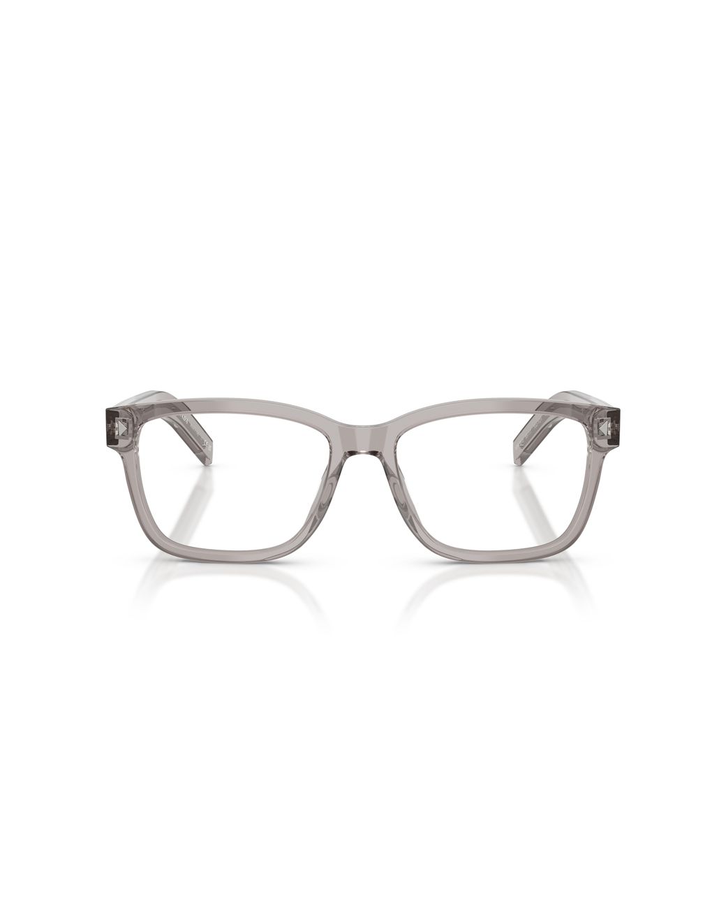 Prada Black Pr B10V 10J1O1 Optical Frames Acetate Transparent Squared Normal for men