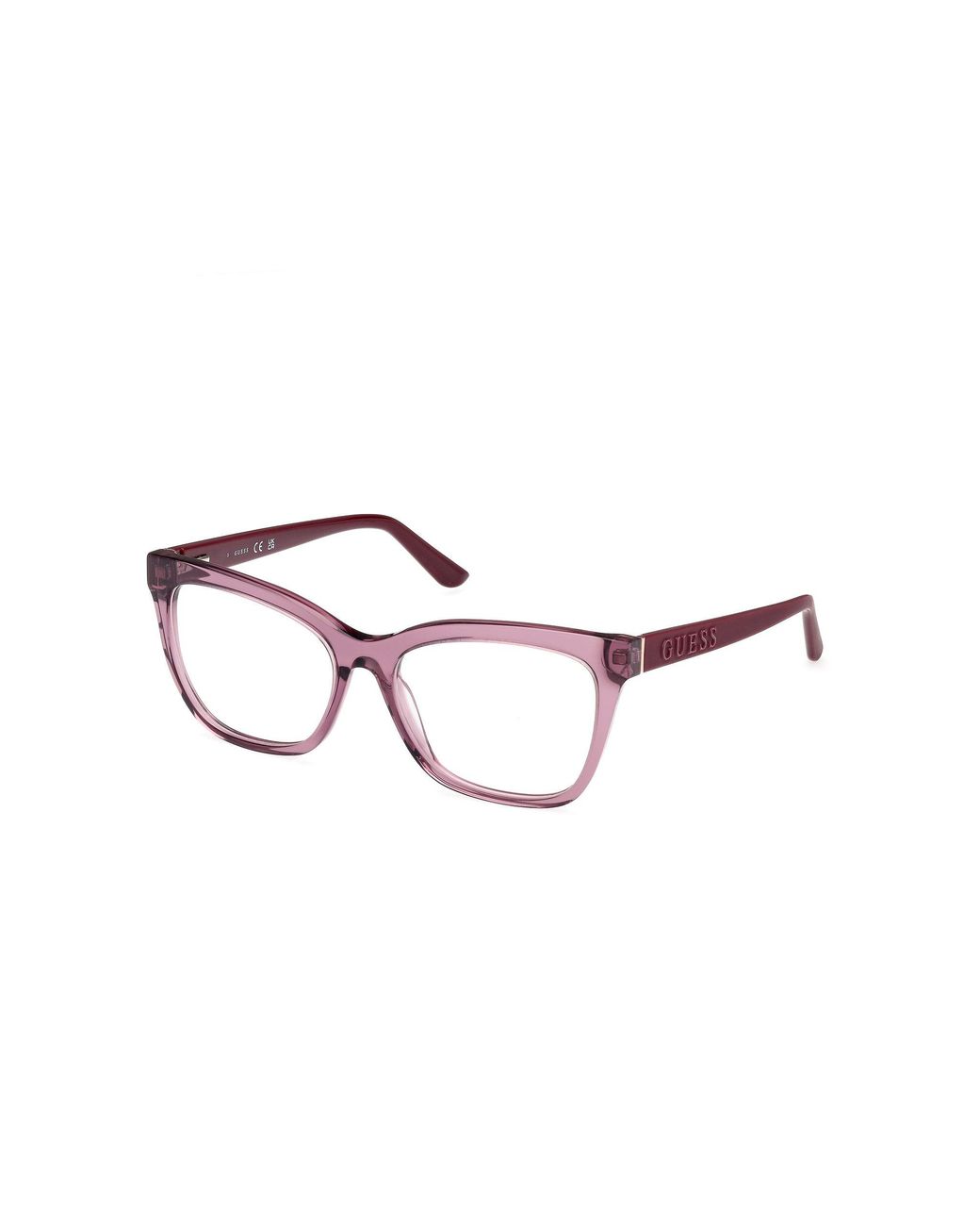 Guess Black Gu50172 081 Optical Frames Acetate Squared Normal