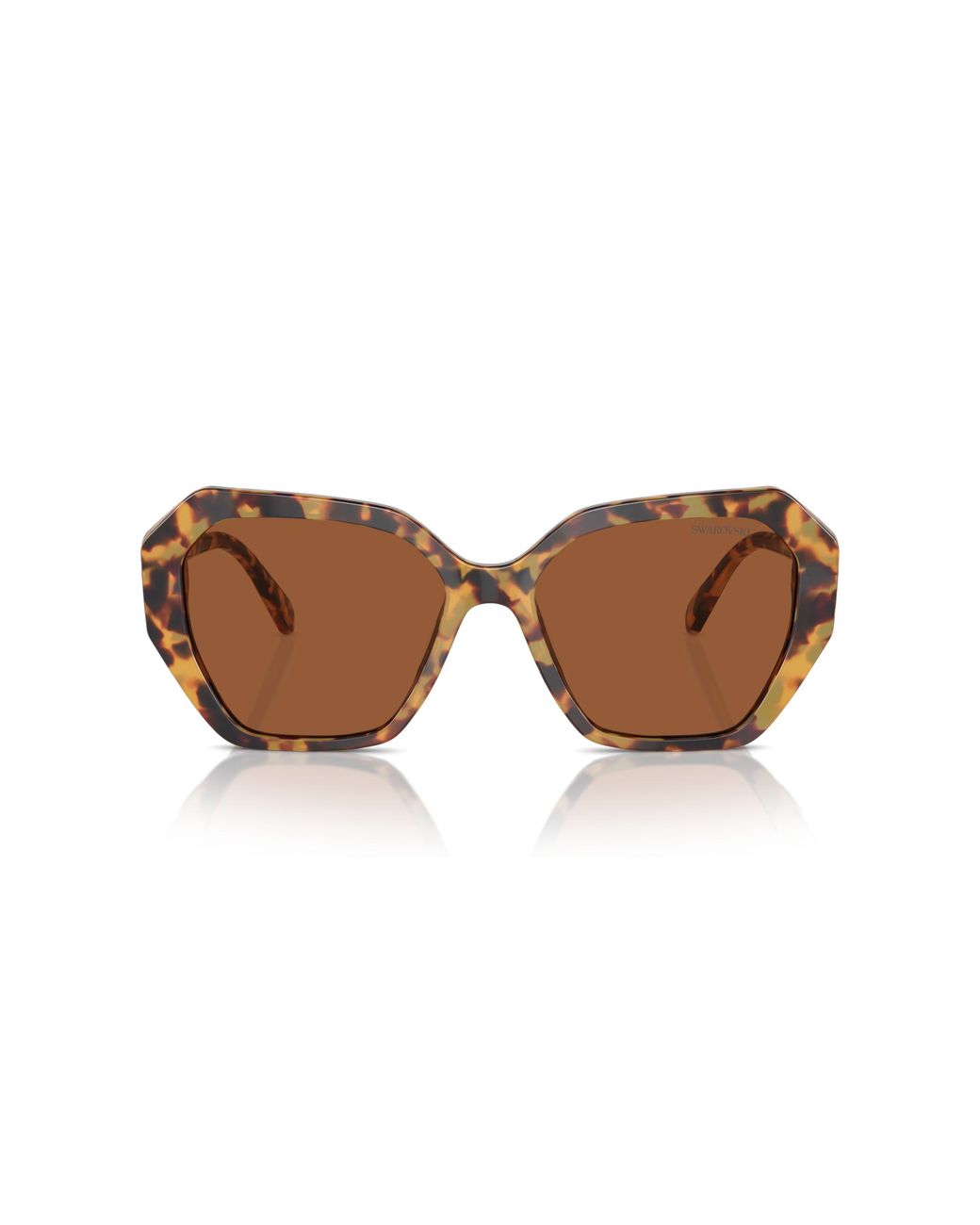 Swarovski Black Sk6017 100473 Sunglasses Acetate Geometric Normal