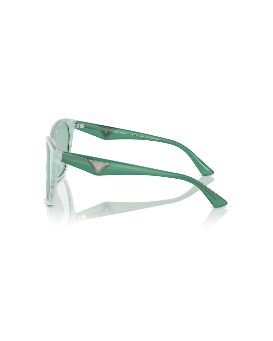 Emporio Armani Green Ea4222U 611271 Sunglasses Acetate Butterfly Normal