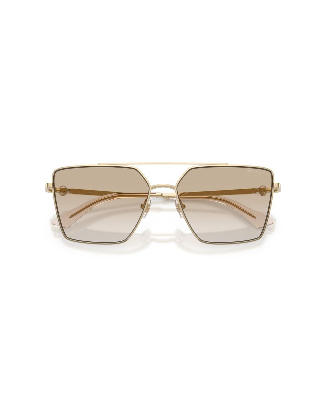 Jimmy Choo Black Jc4016Hb 300611 Sunglasses Metal Squared Normal Shaded