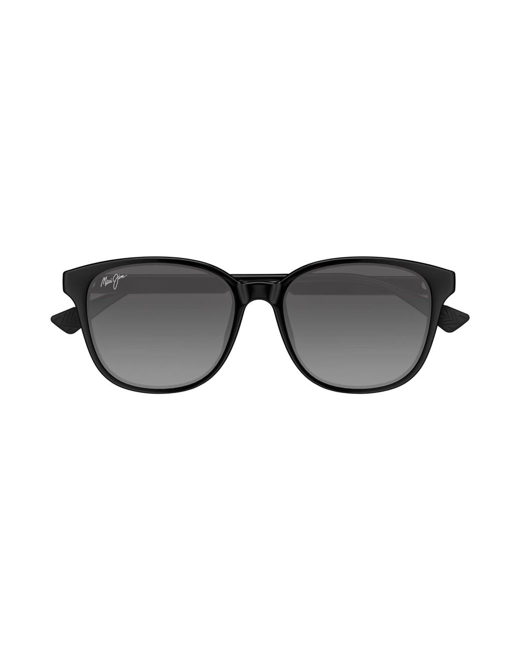 Maui Jim Black Mj0647Sa 001 Occhiali Da Sole Bio-Iniettato Grigio Rotonda