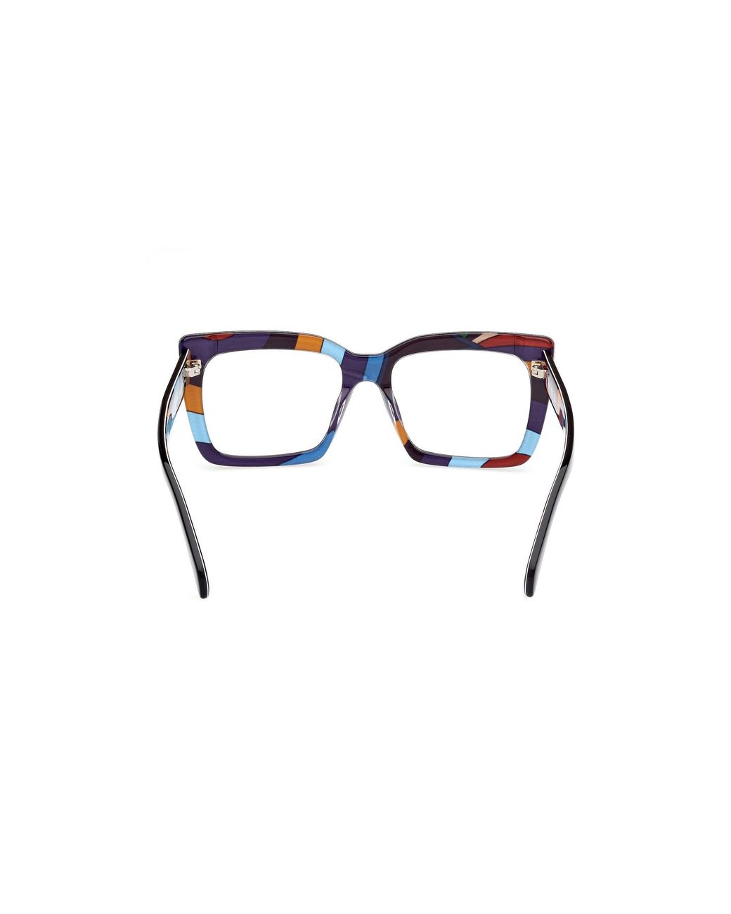 Emilio Pucci Black Ep5261 5 Optical Frames Acetate Squared Normal