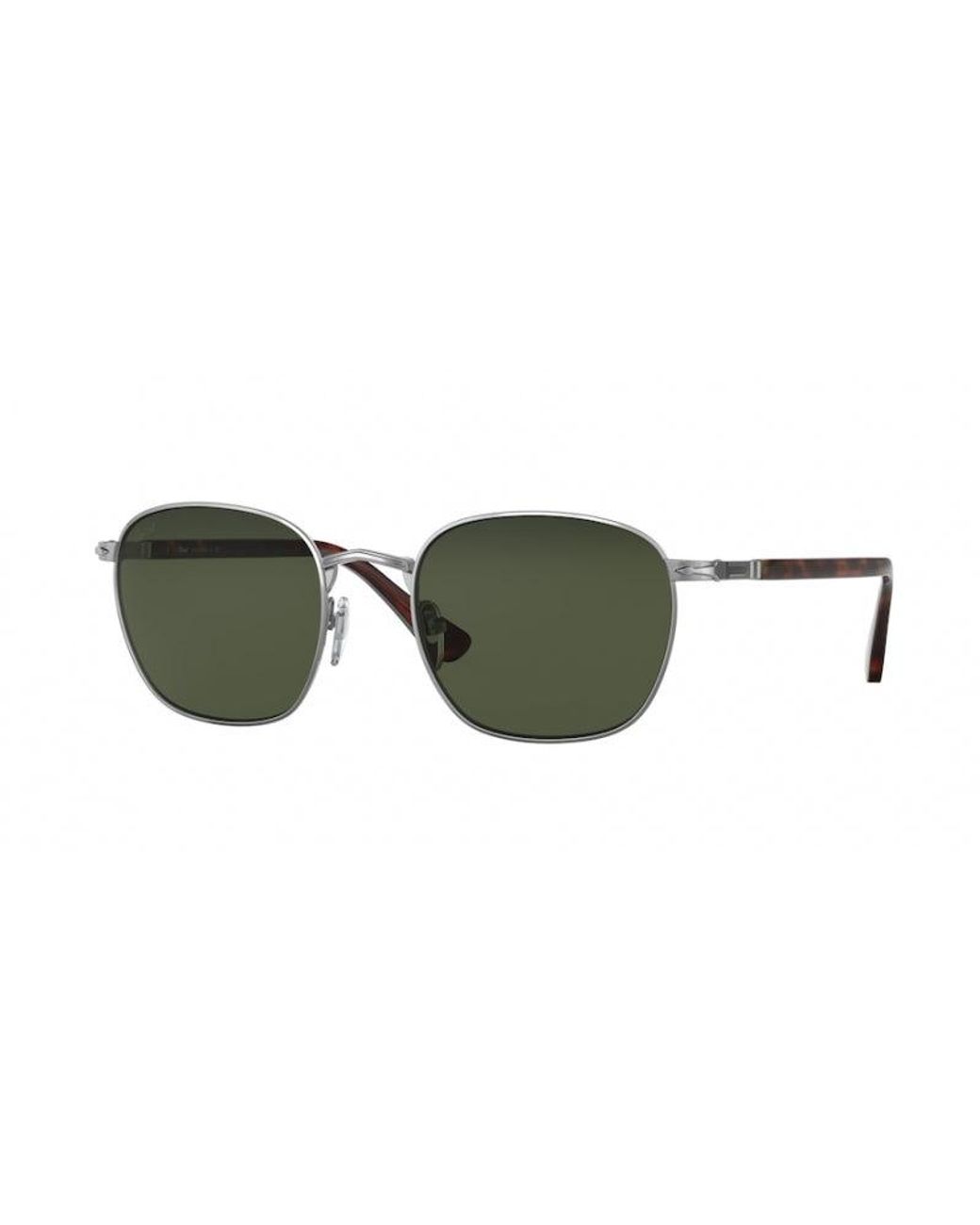 Persol Green Po2476S 513/31 Sunglasses Steel Squared Normal