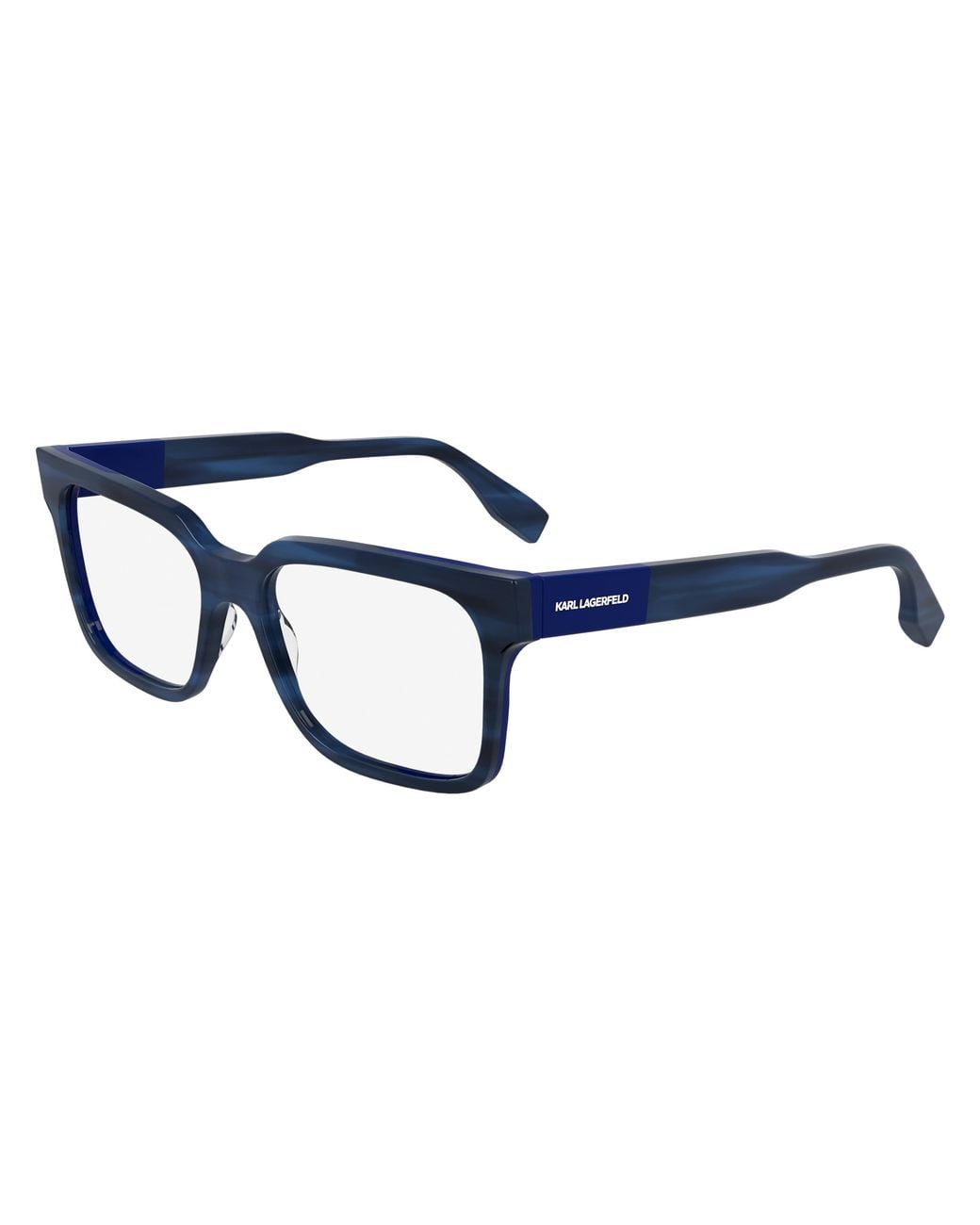Karl Lagerfeld Black Kl6173 261 Optical Frames Acetate Squared Normal for men