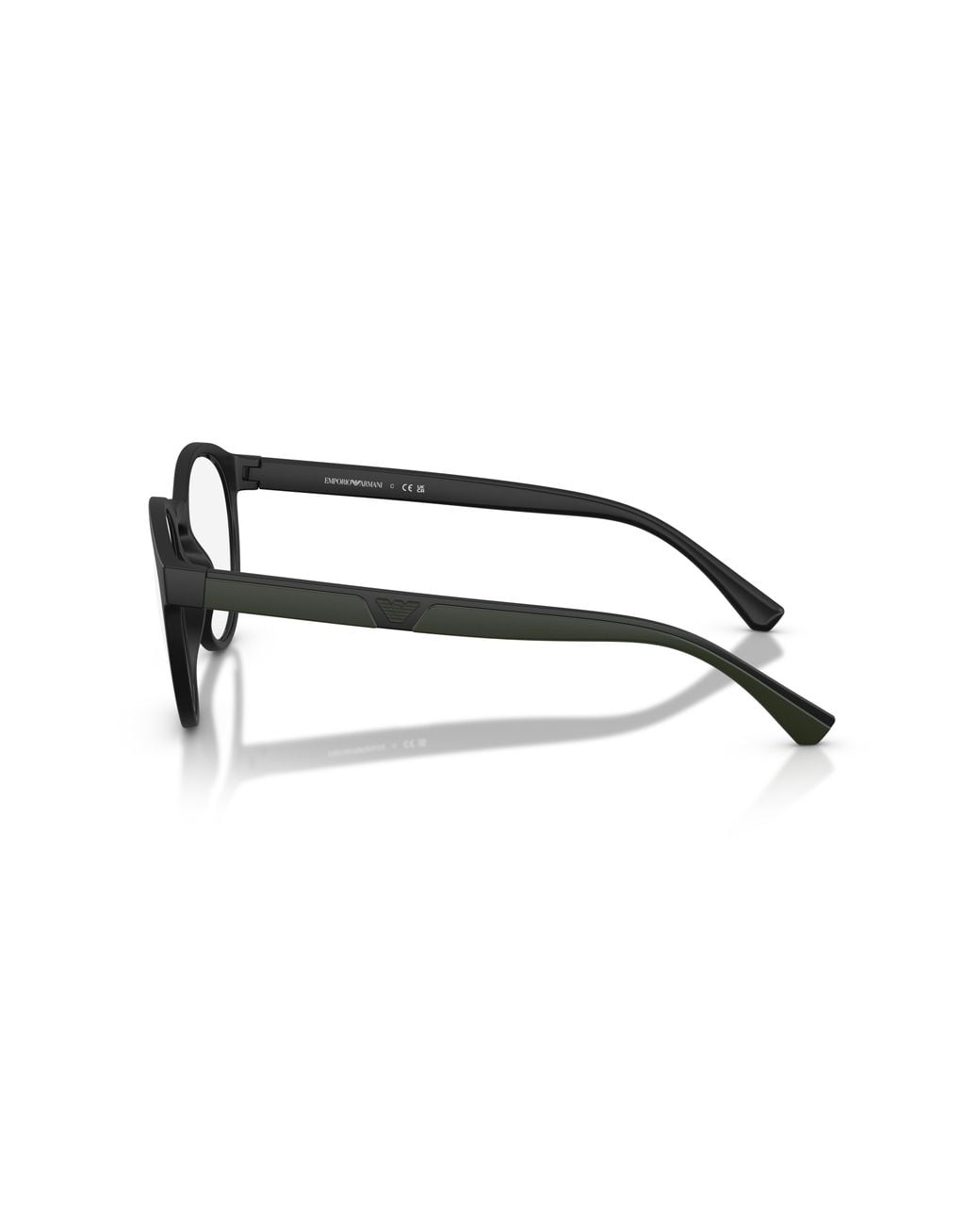 Emporio Armani Black Ea4152V 5042 Optical Frames Injected Transparent Pantos Normal for men