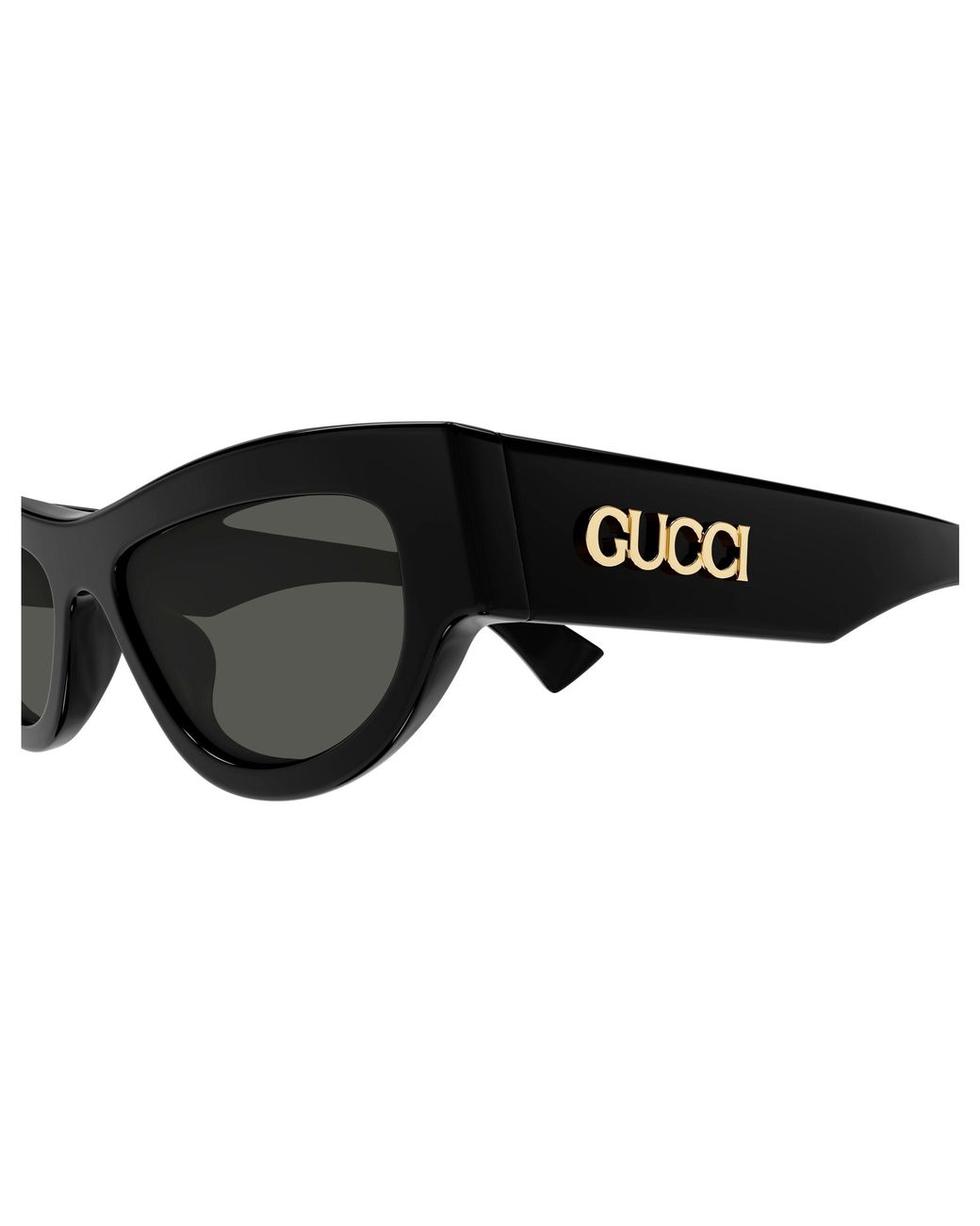 Gucci Black Gg1834S 001 Sunglasses Acetate Cat Eye