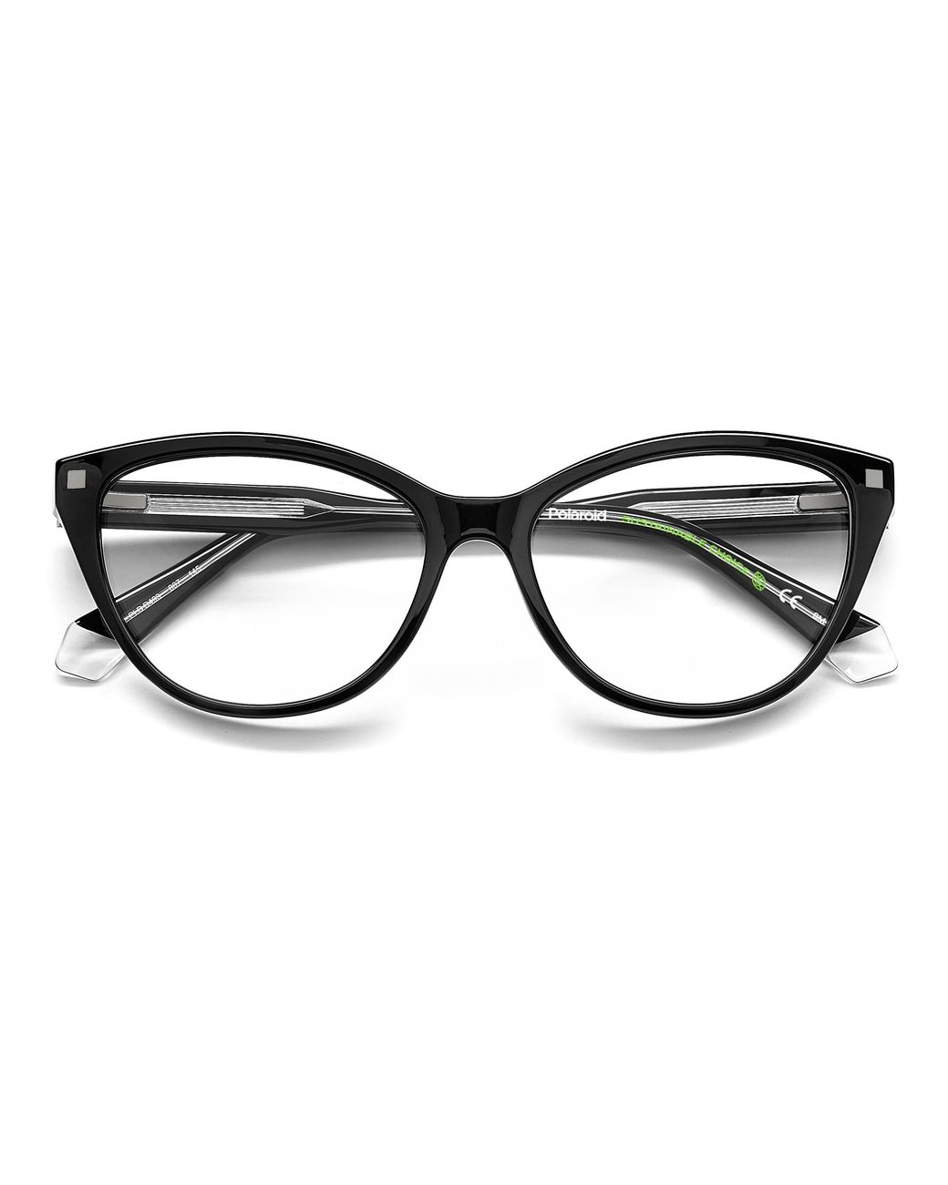 Polaroid Black Pld D493 807 Optical Frames Plastic Cat Eye