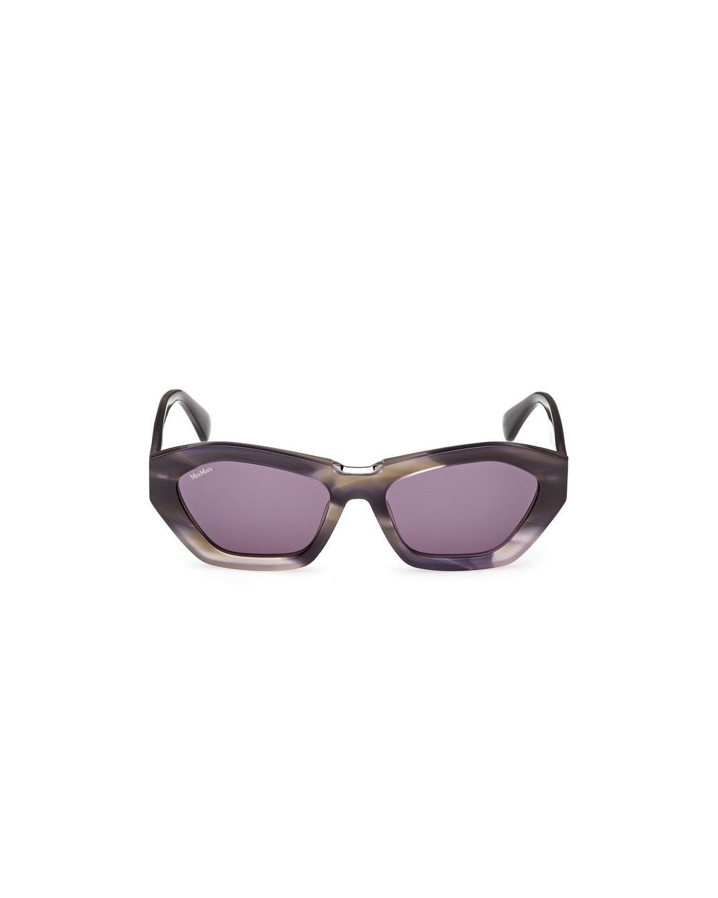 Max Mara Black Mm0169 Kate 83Y Sunglasses Acetate Geometric Normal