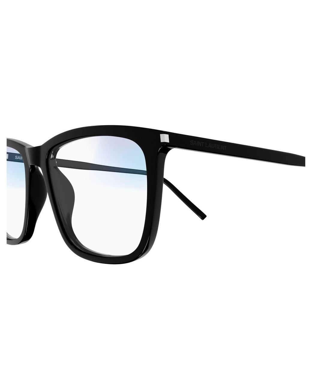 Saint Laurent Black Sl 851 006 Sunglasses Acetate Transparent Squared Photochromic