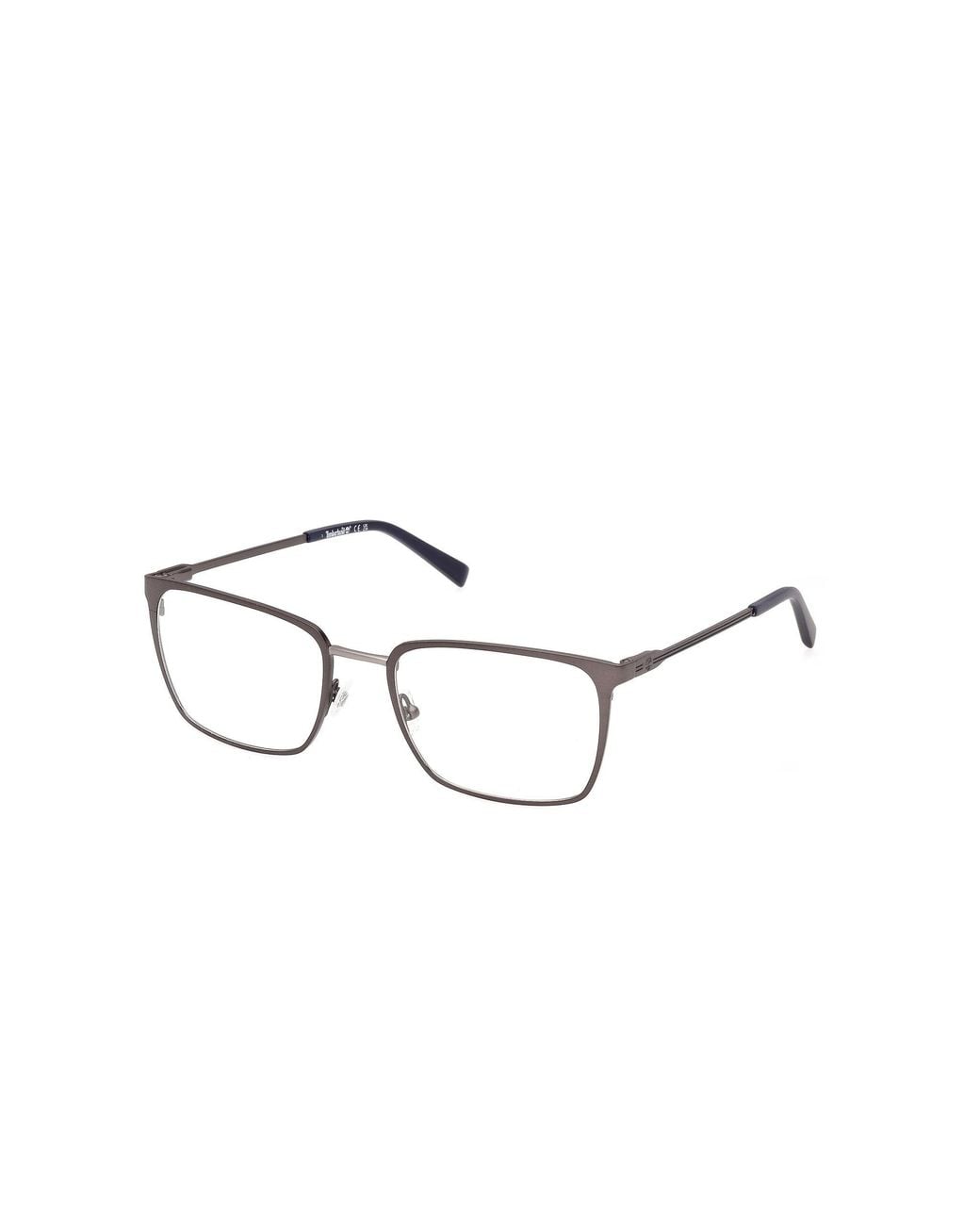 Timberland Black Tb50122 7 Optical Frames Metal Squared Normal for men