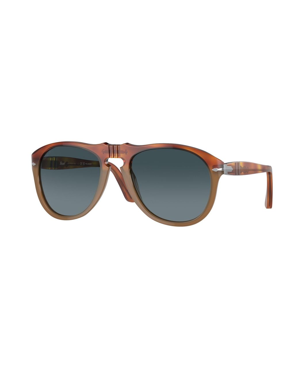 Persol Black Po0649 1025S3 Sunglasses Acetate Pilot Polarized for men