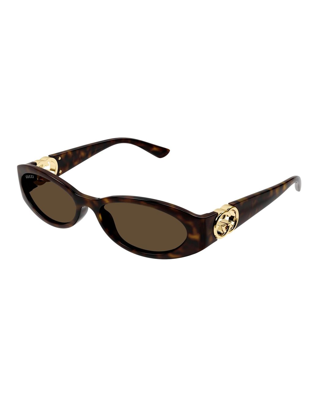 Gucci Black Gg1660S 002 Sunglasses Injected Round